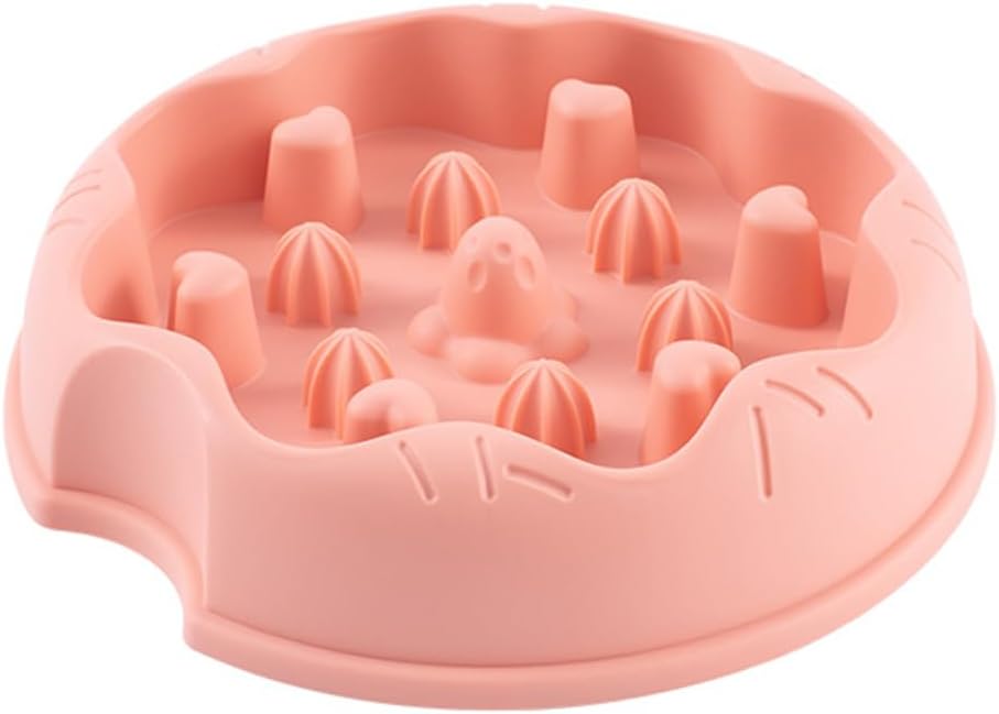 ペットボウル ペット食器 早食い防止 皿 犬 猫 給食器 水入れ ご飯 えさ 餌入れ お皿 耐久性 便利 小型犬猫ボウル 水 ご飯 えさ 餌入れ お皿 便利 滑り