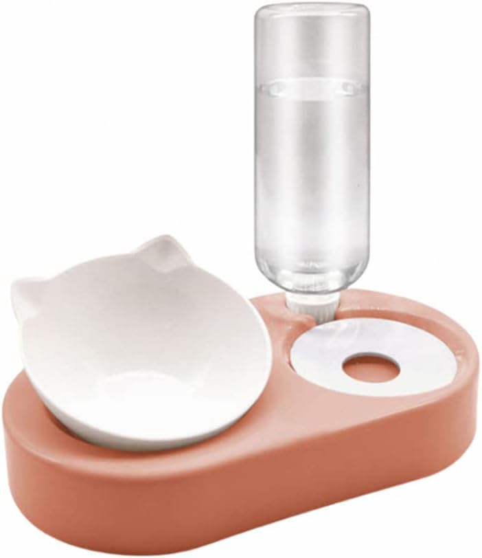 犬 猫 ペット 給餌器 自動給水器 ペット食器 セット ペットボトル フードボウル 餌皿 水飲み スタンド ペット食器台 皿 餌台 ペットボウル 傾き ペットトレー フード入れ 水入れ 餌入れ お皿