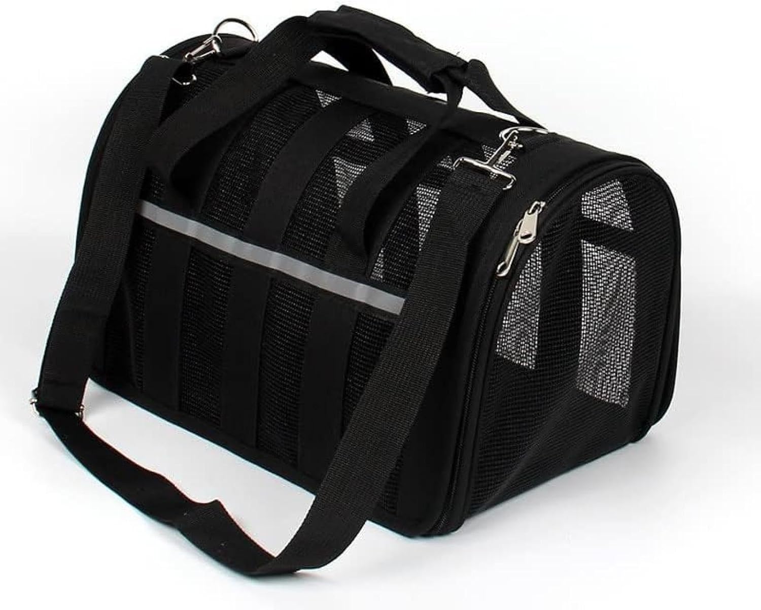 猫 キャリー バッグ 折りたたみ ペットキャリー バッグ 4way ショルダー 中・大型猫用・小型犬・うさぎ用 リュック 変形しない 通気性 臭気がない 引っ掻き傷に強い 車載/ドライブ/キャンピング｜Funny Life 店