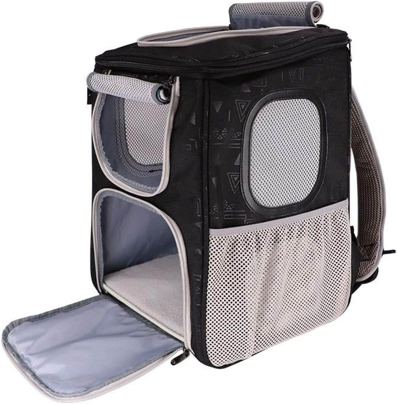 猫キャリーバッグ ペットキャリー バッグ 小型犬 リュック 宇宙船型 通気性 安定性 軽量 携帯しやすい アウトドア お出かけ 旅行/通院/散歩/電車移動/避難用 ペットキャリーバッグペット 33*2｜Funny Life 店 25,475円