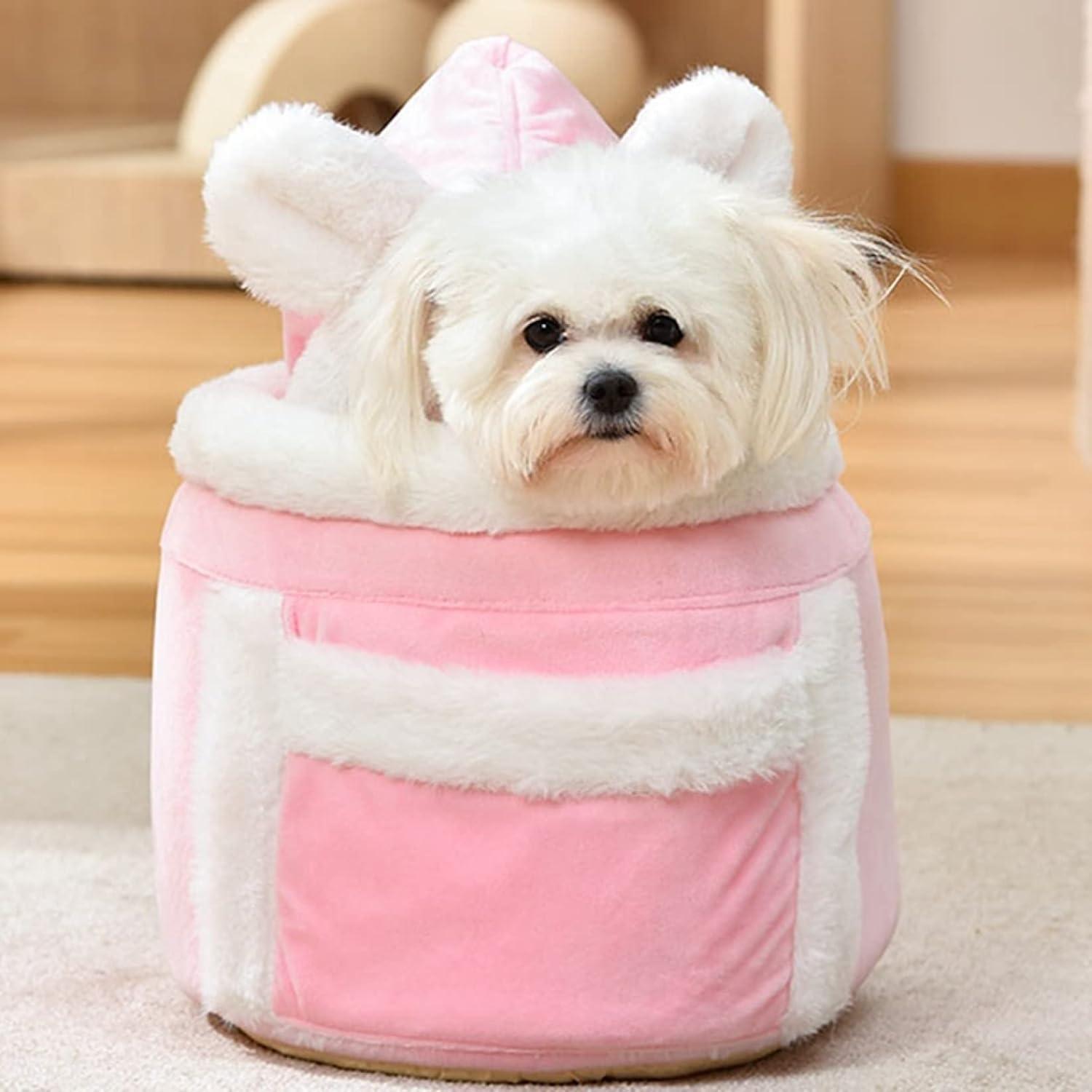 ペットスリング 抱っこ紐 猫バッグ スリング バッグ 秋冬 ペット 犬 猫 ドッグスリング 猫キャリー ペット用品 防止 ふわふわ 防寒保温 可愛い 軽量 旅行 災害 交通機関 アウトドア 両手解放|Funny Life 店