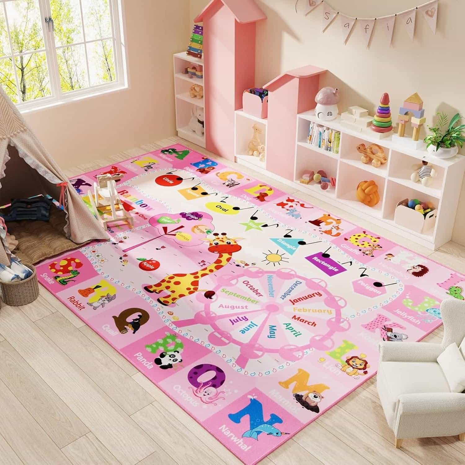 子供用 カーペット プレイマット 道路 線路 おもちゃ 遊びマット ゲーム 洗える 大判 吸水 防音 防臭 防カビ 速乾 滑り止め付き ベット用 床暖房対応 子供部屋 幼稚園 赤ちゃん ベビー ETK｜Funny Life 店