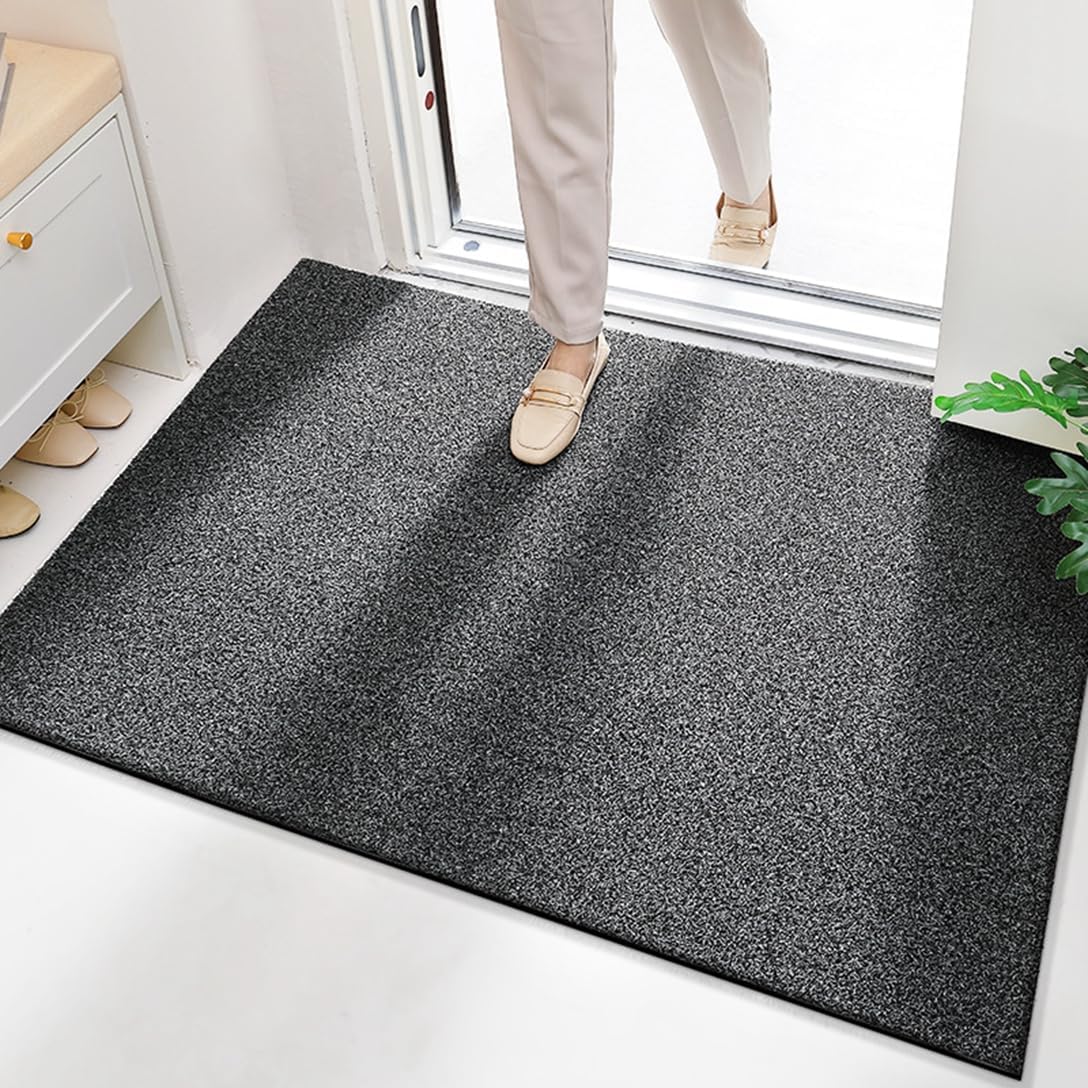 玄関マット 屋外 泥落としマット 滑り止め 耐磨耗性 スタンダードマット おしゃれ 室内 シンプル ドアマット 吸水 マット 事務所 店舗 オフィス 会社 業務用 家庭用 屋内 洗える 耐久性 お手入