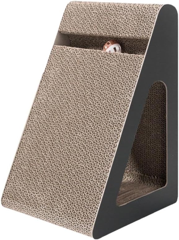 縦型耐摩耗性猫用爪とぎボード パンくずなし 大型爪研ぎ器 傷防止段ボール製巣 猫用おもちゃ用品