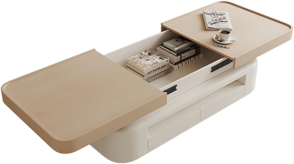 お百姓さんの声遣いの珈琲一覧表 コーヒーテーブルシンプルモダンコーヒーテーブル矩形点火装置御前上等多役立つことクリームスタイルコーヒーテーブル 珈琲一覧表