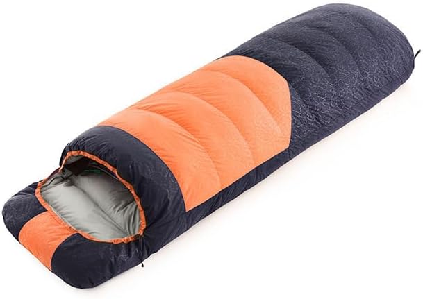 寝袋 冬用 ダウン シュラフ 冬 最低温度-25 キャンプ 羽毛寝袋 2人用 連結可能 2.5kg 大きいサイズ 封筒型 コンパクト 丸洗い 防寒 災害 車中泊|Funny Life 店