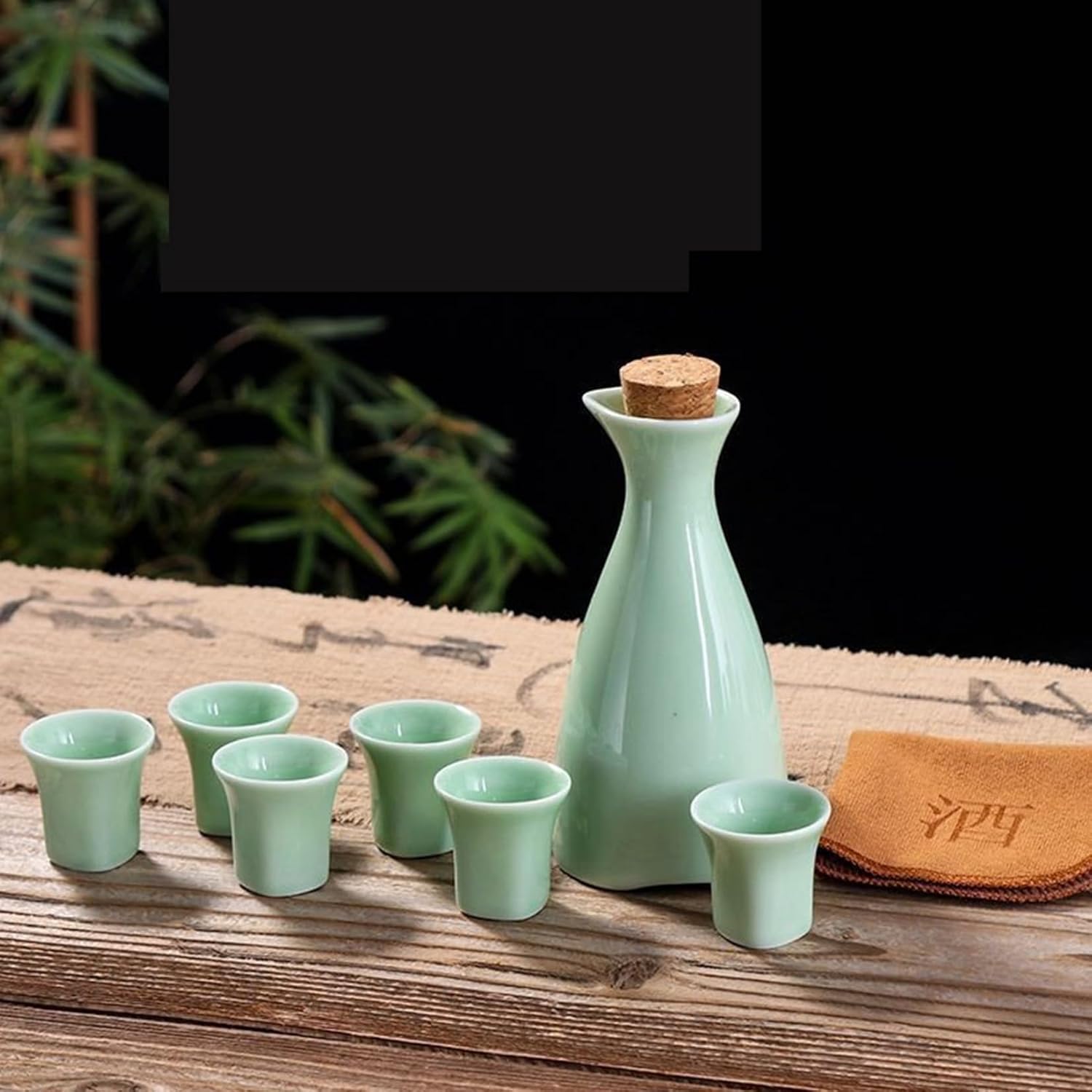 ぐい呑み おちょこ お猪口 徳利 とっくり セット 酒器セット 陶器 和酒徳利セット 酒器揃 お酒入れ ボトル 盃 燗器 トレイ 熱燗 和風 シンプル 温酒用 日本酒 清酒 和食器 誕生日 家庭用 父|Funny Life 店