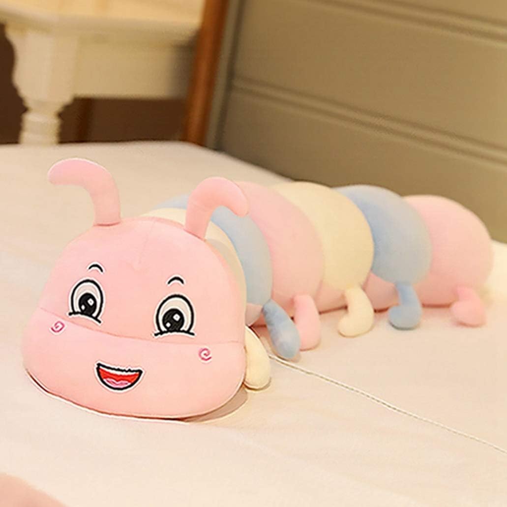 けむし抱きまくら 可愛い 抱き 枕 クッション カラー 気持ちいい グッズ ボディーピロー 150cm 抱き枕 多機能 横向き寝 洗える 癒し系 デスク/腰枕 足枕 プレゼント かわいい ふわふわ ク|Funny Life 店
