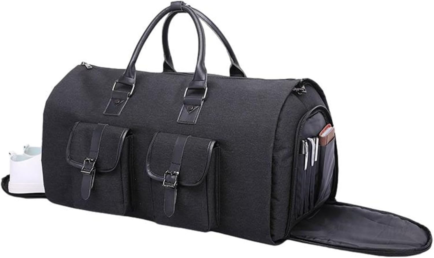 ボストンバッグ 45L スポーツバッグ 3way ダッフルバッグ 大容量 キャリーオンバッグ スーツケース固定 旅行バッグ スーツ収納 折りたたみ ジムバッグ メンズ レディース シューズ収納 超軽量