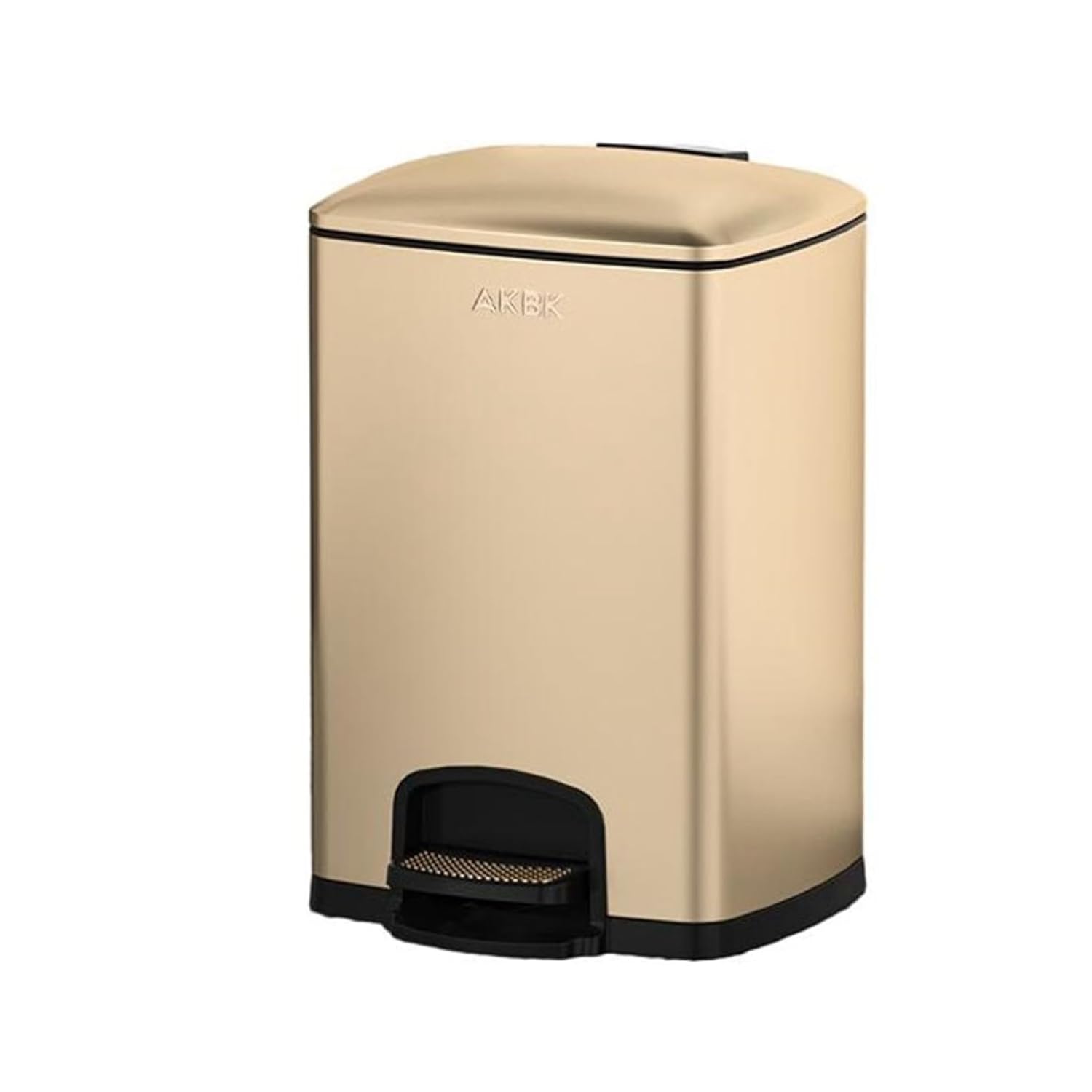 ゴミ箱 ふた付き 12L ダストボックス 角型 ペダル式 ごみ箱 スリム おしゃれ 抗菌 消臭 密閉 音無し 部屋 キッチン リビングルーム トイレ 浴室 オフィス用 スチール