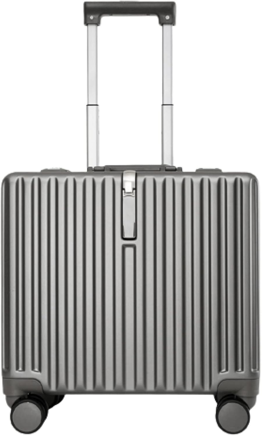 スーツケース キャリーケース 機内持ち込み 30L キャリーバッグ TSAロック搭載 アルミフレーム 超軽量 小型 耐衝撃 静音 ダブルキャスター 360度回転 旅行 ビジネス 出張 グレー SSサイ|Funny Life 店