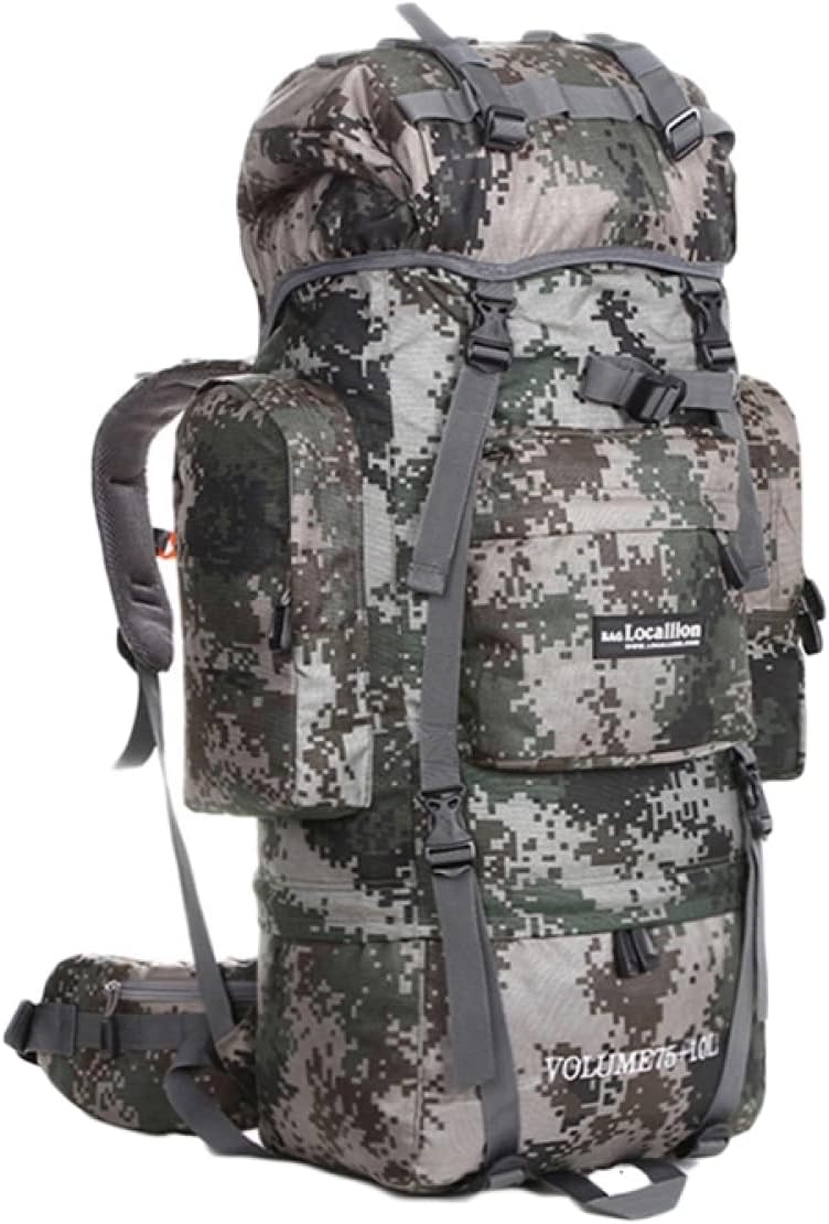 登山バッグ 85L 登山リュック 大容量 ザック 防水 バックパック リュックサック 超軽量 通気 男女兼用 収納性 多機能 防災 旅行 アウトドア キャンプ ハイキング