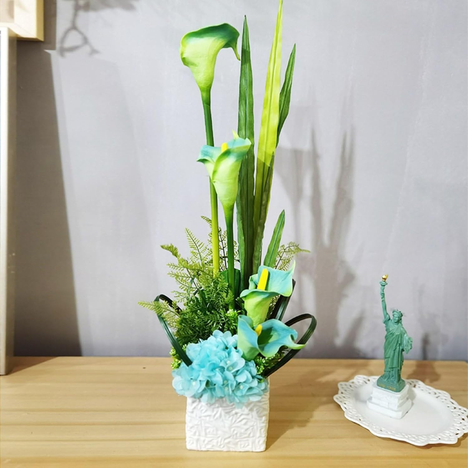 造花 枯れない花 スズメノキ チューリップ 造花インテリア リアル 人工葉っぱ 人工観葉植物 本物そっくり 人工植物装飾 観葉樹 インテリアグリーン 枯れないグリーン ガーデニング プレゼント 卓上置