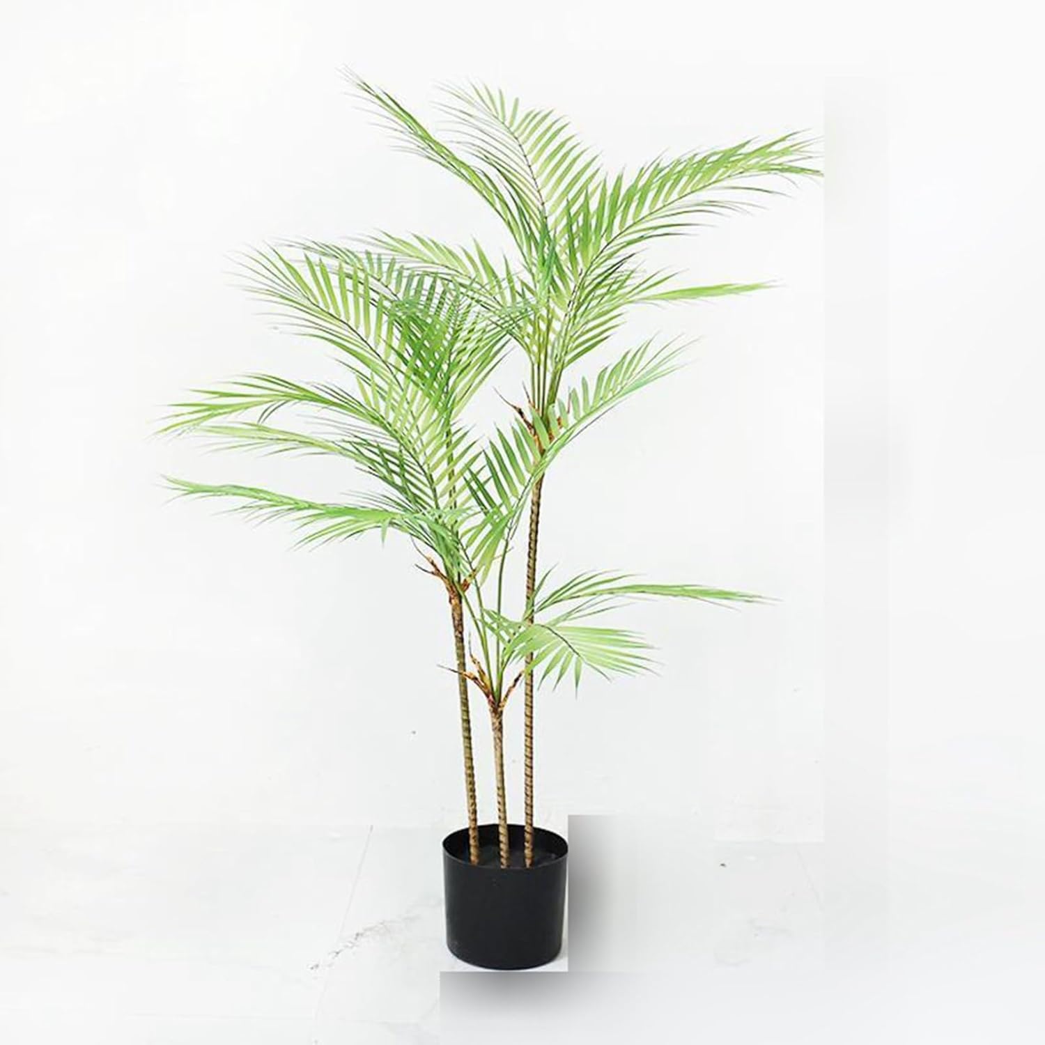 フェイクグリーン アレカヤシ リアル 人工葉っぱ 大型 人工観葉植物 本物そっくり 人工植物装飾 観葉樹 インテリアグリーン 枯れない 店 屋内/屋外装飾 ホームガーデン パーティーの結婚式｜Funny Life 店