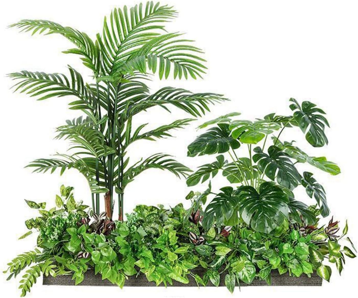 フェイクグリーン 人工葉っぱ モンステラの葉 ポトス 人工観葉植物 インテリアグリーン リアル 本物そっくり 人工植物装飾 水やり不要 北欧 アート ins パーティー オフィス ガーデン飾り 12,470円