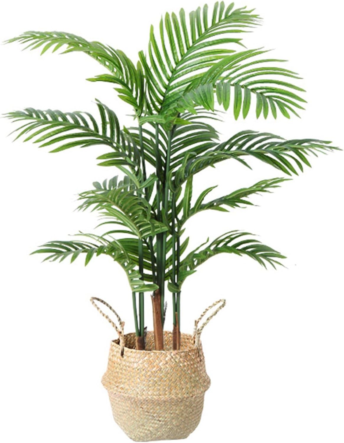 人工観葉植物 リアル アレカヤシ 人工葉っぱ 本物そっくり インテリアグリーン 枯れないグリーン フェイクグリーン 大型 簡単世話いらず 観葉植物 人工植物装飾 ガーデン ガーデニング 装飾 宴会 飾