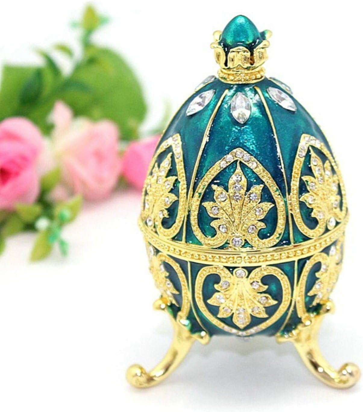 楽天市場】卵の形たまご ジュエリーボックス イースター エッグ 宝石箱