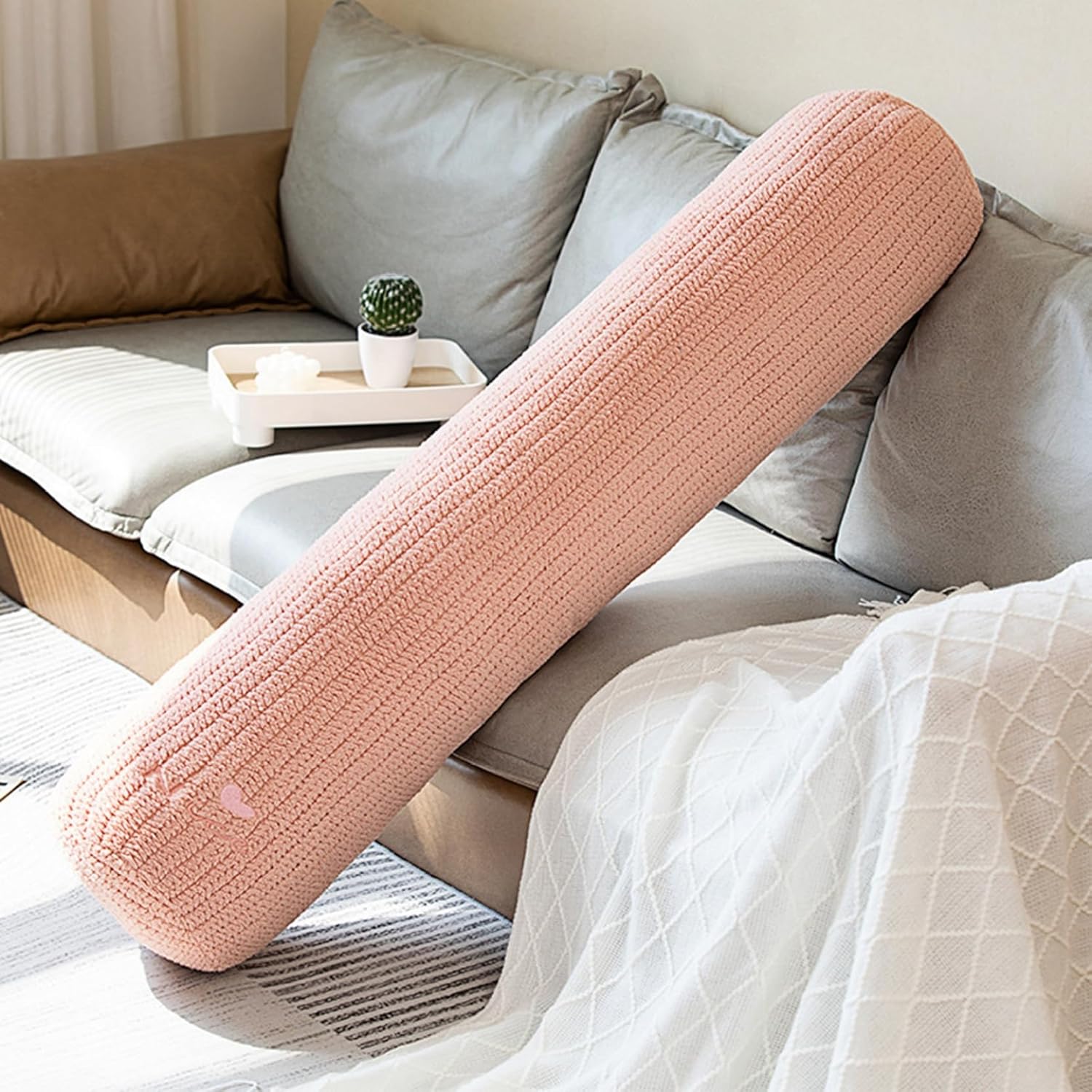 横向き寝 だきまくら 枕円筒 ロングまくら 面白い キャラクター ボルスタークッション 高反発 ヘタリにくい 体圧分散 足枕 枕元クッション 妊娠 寝具 安眠グッズ 取り外し可能 人気プレゼント