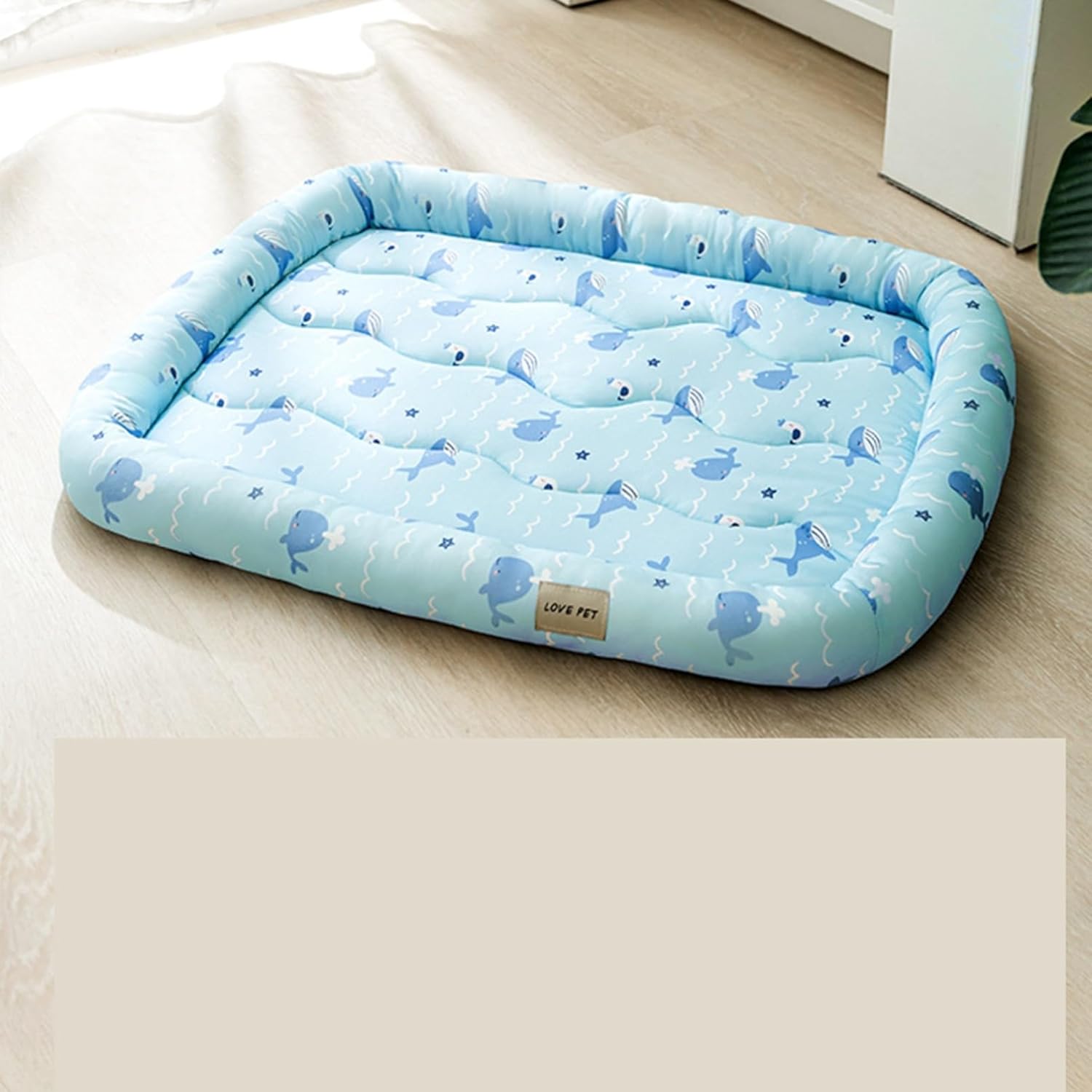 犬 ベッド 猫 ベッド 冷感 ペットベッド 夏用 やんわり ペットクッション まくらつき 洗える ペット用寝床 大型犬用 中型犬用 お手入れ簡単 洗える 涼しい 暑さ対策 可愛い 休憩所 クール 安眠