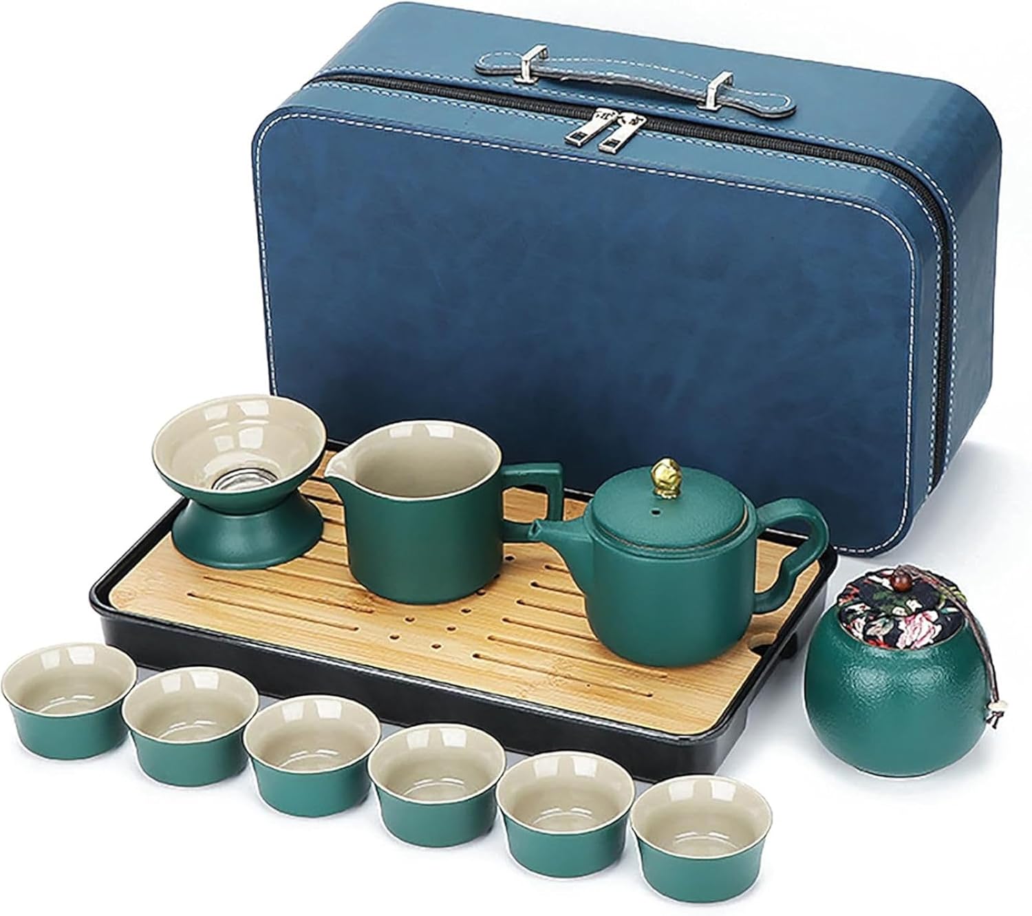 茶器仕掛ける 旅する 茶器 礼包 紅茶優勝杯仕掛ける 中国茶器 持ちはこぶ用 旅する 納める御徒面子付き添い人 瀬戸もの 急須 湯呑仕掛ける ティーセット 茶器 茶皿
