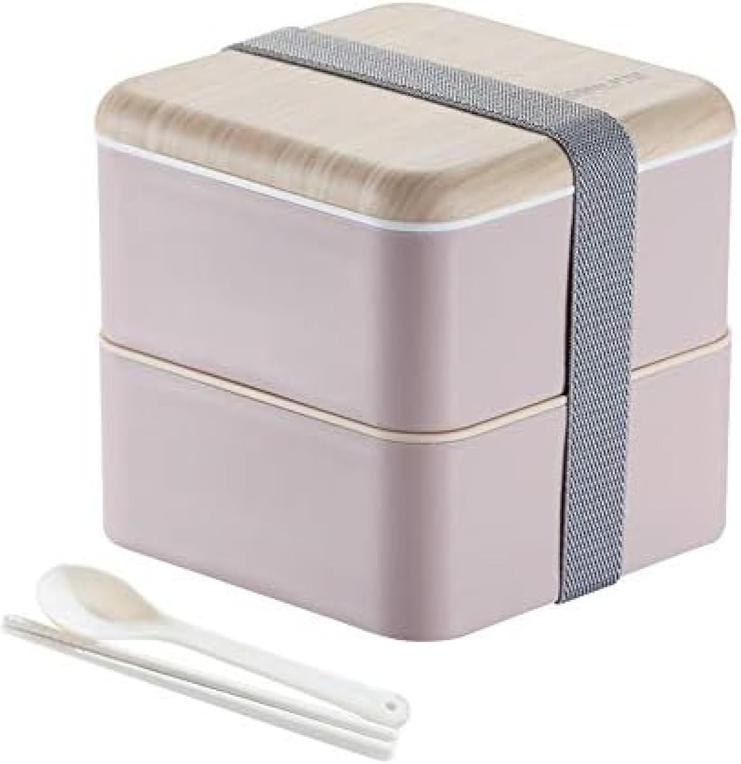 ごはん入れもの PP製夕御飯ボックス席 弁当箱 仕掛ける 四角い型フタ 2段 大電気容量 箸/刀圭付き添い人 天然ゴム胴締め付き添い人 領域相応う 目こぼし押しとどめる 成人男性 亭主もち 1400ml お子さん 愛くるしげ かっこ良い キッズ 弁当箱・水筒-大人用弁当箱-弁当箱・弁当袋