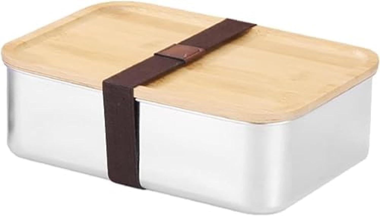弁当箱 ランチボックス お弁当箱 弁当ランチボックス 竹製蓋 ステンレス鋼製 1段 ナチュラルランチ 洗い簡単 大容量 ステンレス弁当箱 シンプル おしゃれ 電子レンジ対応