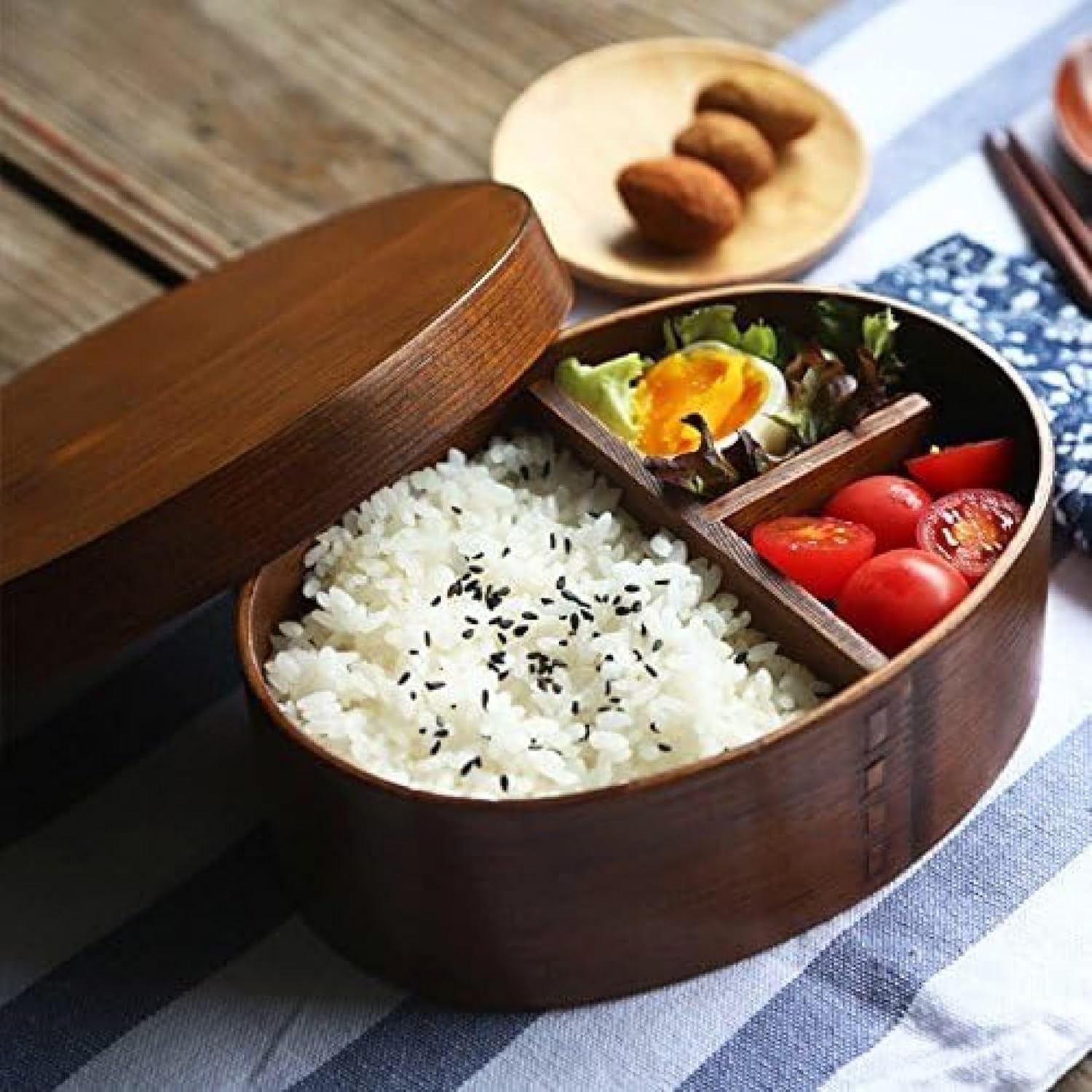 曲げわっぱ大和型 小判弁当箱 700ml 塗師細工 杉 保湿 生まれながら木製 おかず 分け取り 漆 晩ご飯ボックス席 一揃い 仕掛ける 教え子 通い 手作り 田の実 生まれながら木 成人女性 成人男性