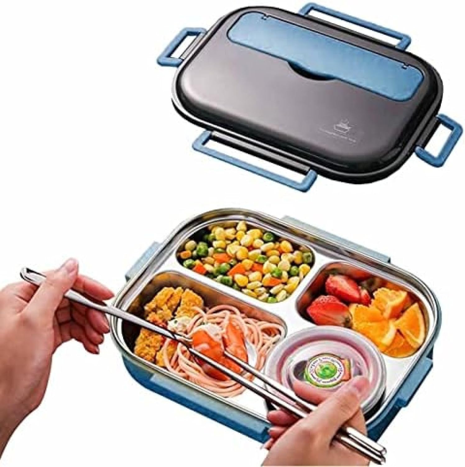 成年者の晩ご飯入れもの  お弁当入れもの, 目こぼし押しとどめる弁当箱、1500lのサーマル成年者用弁当弁当箱、食料雑貨類入れもの Yangjing