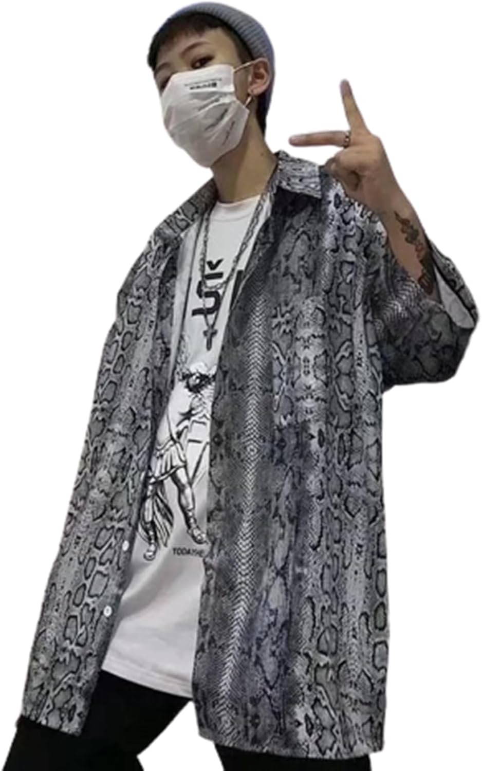 ハワイシャツ メンズ アロハシャツ 夏服 熱帯植物 ココヤシ柄 棕櫚の葉プリント ハワイアン 開襟 半袖 日焼け止め 速乾吸汗 通気性 薄い 軽量 ポケット 総柄 ゆったり リゾート 海 カジュアルシ