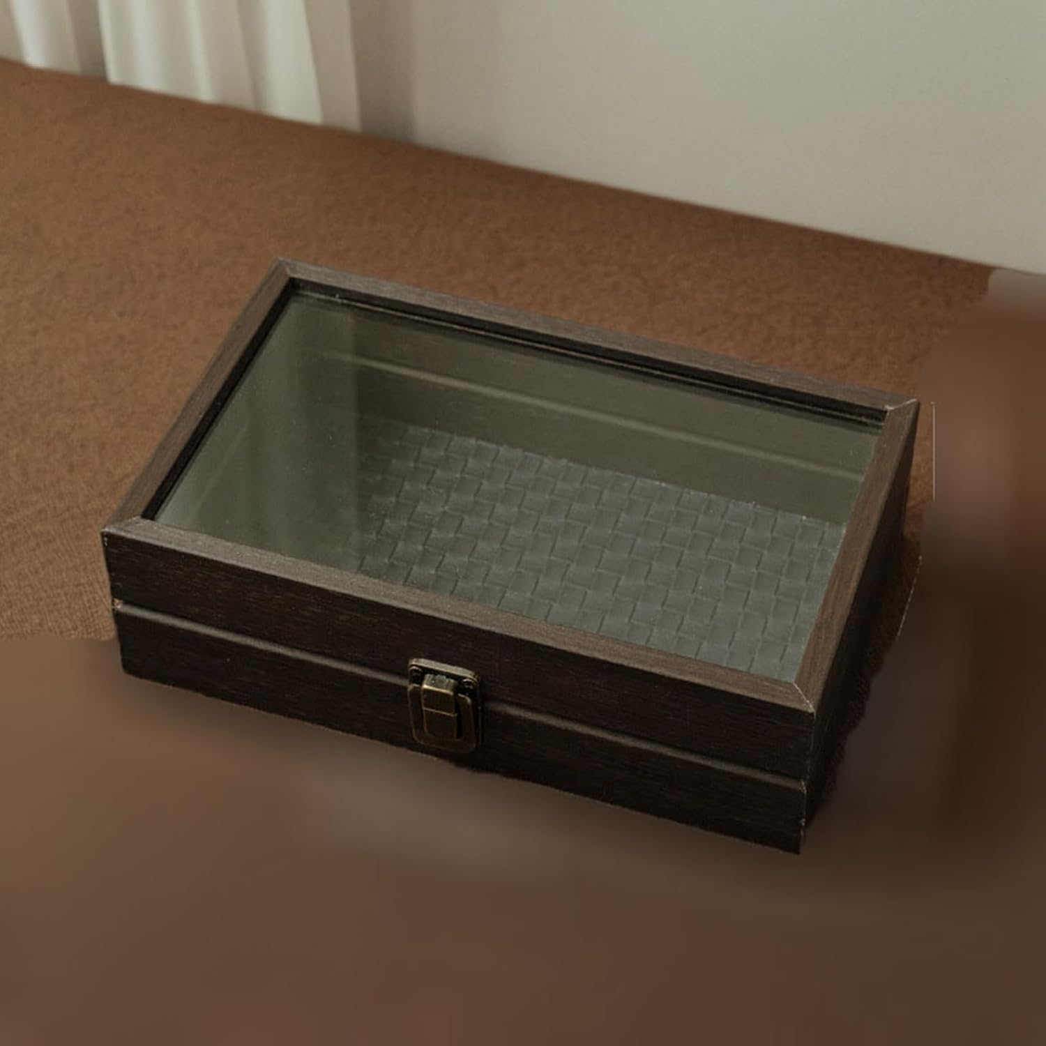 宝飾品ボックス席 付属品容れもの 大型 容れもの 木製 首飾り 無地 イヤリング 珠玉箱 大収容能力 牢固たる 御嬢さん 防塵 抽き出し式 小物取り片づける 雅びやか ジュエリー・アクセサリー-収納ボックス・ケース