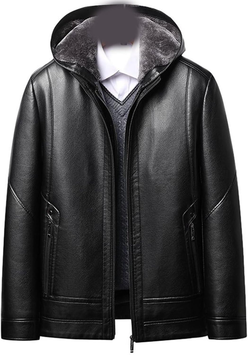 ジャケット メンズ 裹起毛 5xl PUレザージャケット フード付き 取り外せる 大きいサイズ 合皮ジャン 革ジャン ジャンパー 秋冬向け 防水 ライト ゆったり 厚手 ブルゾン ビジネス 革コート｜Funny Life 店