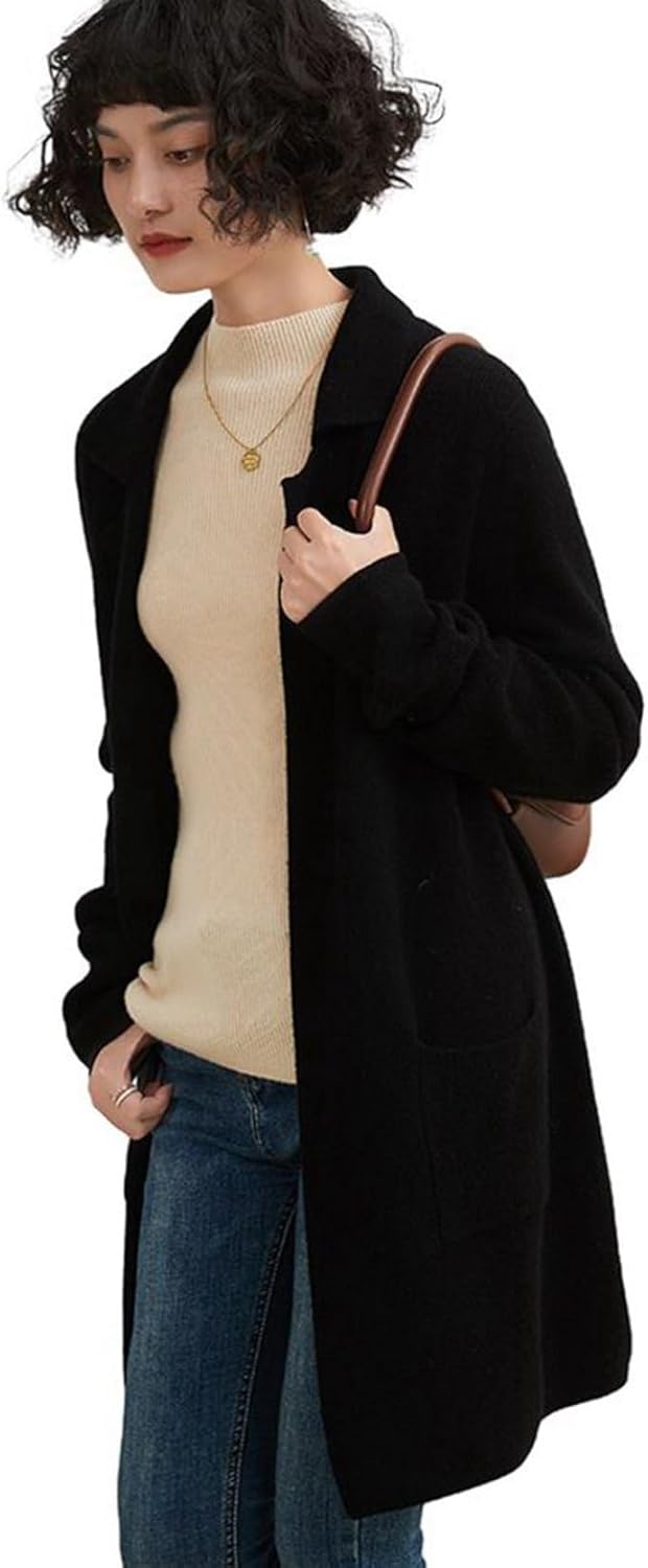 チェスターコート レディース ラシャ上衣 真っただ中丈 烏兎冬服 背広襟 テーラード 防風 ニットアウター 厚地の外套厚地の外套 心地好い 日系 流行り物 成人女性らしい 無地 座標