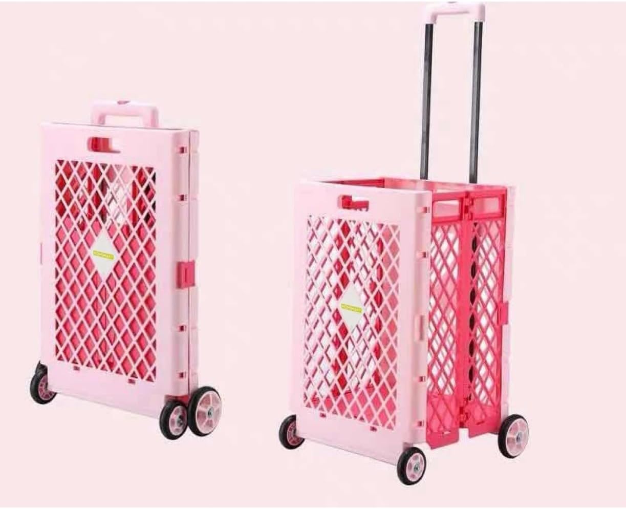 キャリーカート ショッピングカート おしゃれ 4輪 折りたたみ 軽量 買い物 F 釣り キャンプ アウトドア ふた付き 静音キャスター 買い物カート 耐荷重 折りたたみキャリーカート コンテナキャリー