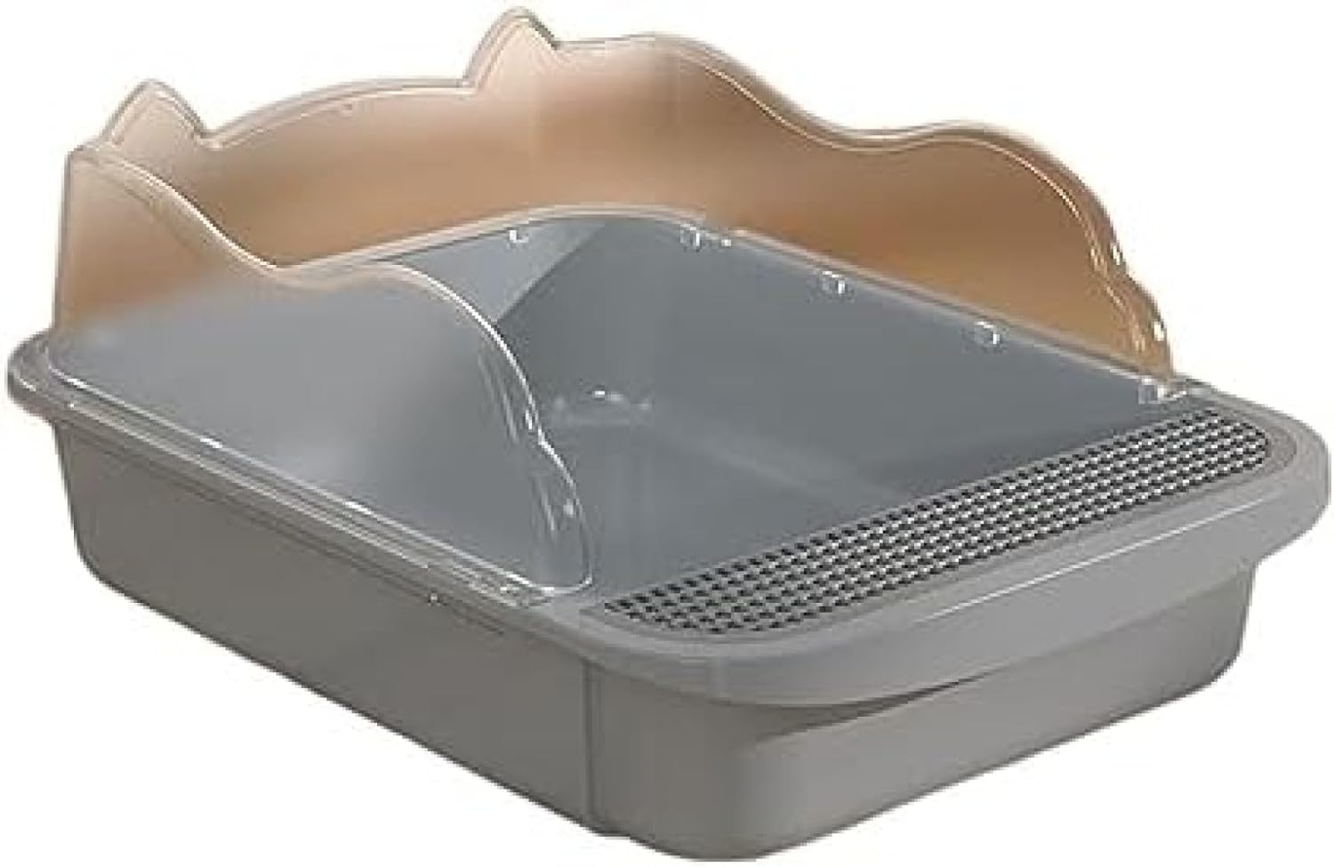 猫用トイレ本体 大きい 猫トイレ 大きめ フェンスを高くする 防止 丸洗い可能 耐久性 砂の飛び散り防止 漏れ防止 臭わない 清潔トイレ 大きい 全年齢猫用
