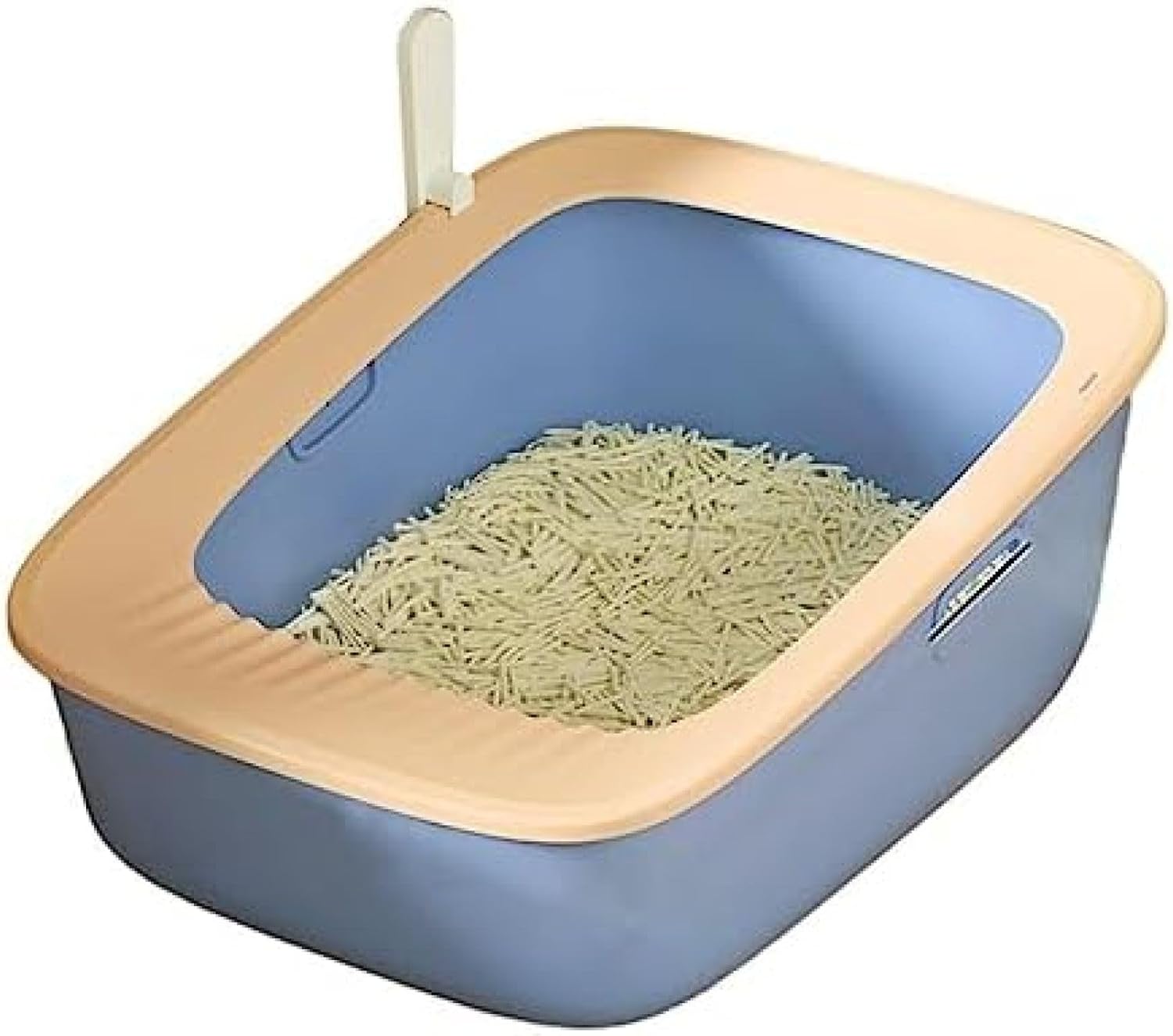 猫室内用便器 公公然たる印字機 大型猫 猫用室内用便器本体 大きめ 砂飛び散り押しとどめる 広々大いさ 深め お手掛け 頼もしい 洗い濯ぎ飾り気の無い 好いたらしい 格好のいい キャットトイレ 猫機材 お取りつくろう飾り気の無い 成猫 子ネコ シャヴェル付き添い人 61 トイレ用品-ペット・ペットグッズ-猫用品