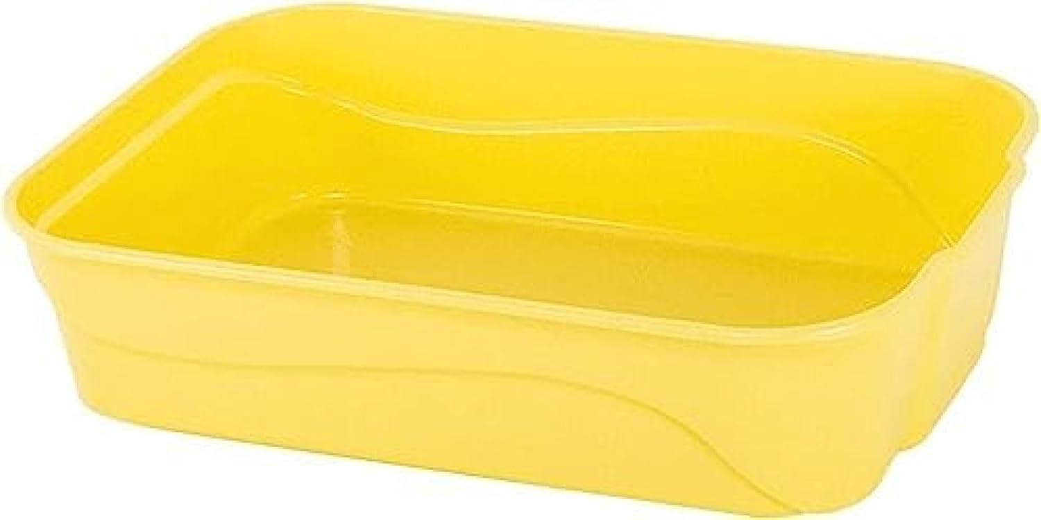 猫用トイレ本体 38.5*26.5*9cm オープンボックス キティのトイレボックス 洗い可能 砂の飛び散り防止 ハイサイドストレーナー トイレ キティウサギ用 オープンボックス｜Funny Life 店