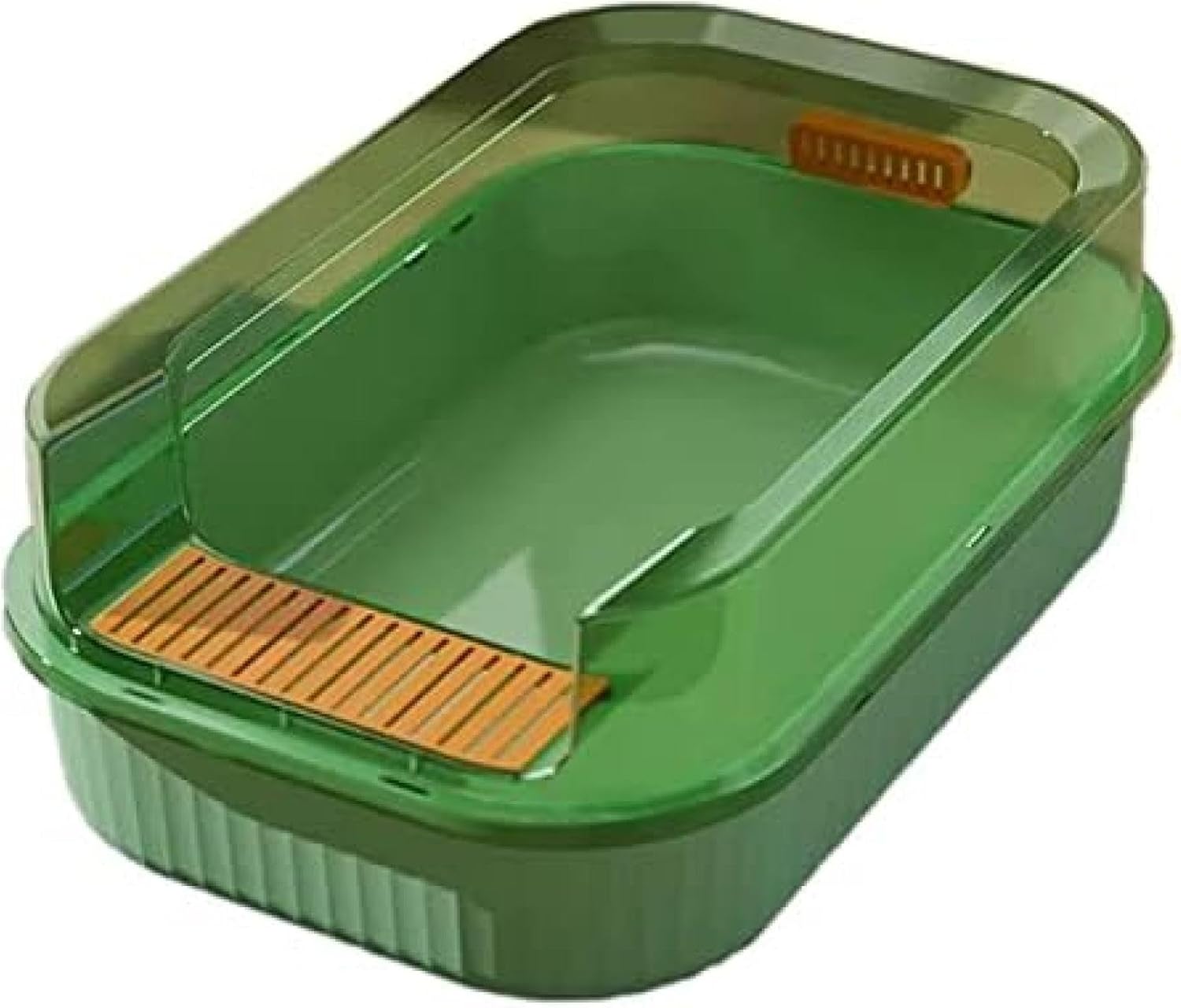 猫用室内用便器本体 開いた猫用室内用便器お盆 猫用室内用便器お盆 部屋の入り口付き添い人 悪臭いも室内用便器もこぼれません 大きな部屋の入り口 猫用室内用便器 (色 : Pink Size : 40x30x18珊)