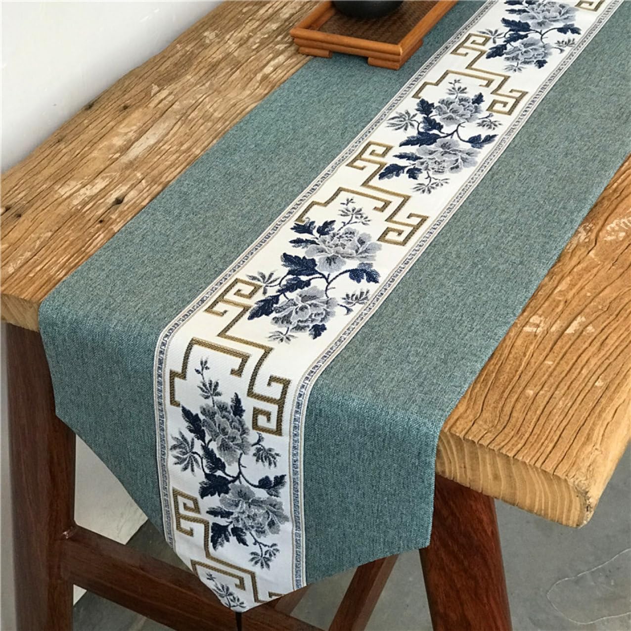 テーブルランナー テーブルクロス カラー1 リバーシブル 食卓ランナー 布 クロス テーブルセンター テーブル 30x120 ランナー センタークロス 北欧 モダン 和風柄 ランチョン マット センタ