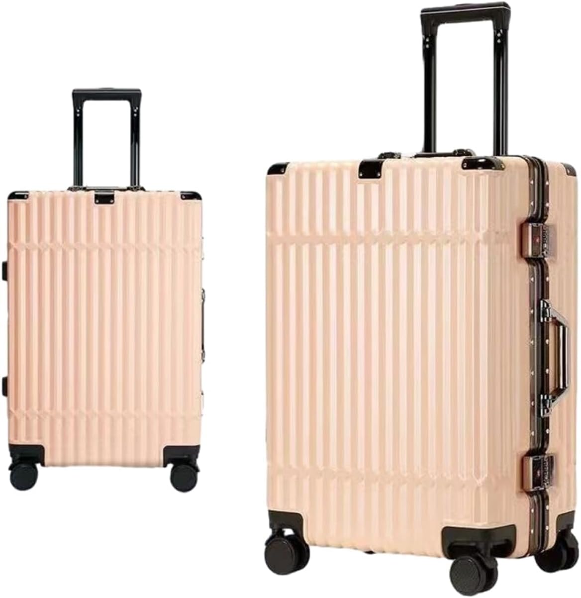 ローク搭載 キャリーケース スーツケース キャリーバッグ 機内持込 旅行 出張 ビジネス 大容量 収納便利 静音 多段階キャリーバー ダブルキャスター フレームタイプ 耐衝撃 傷が目立ちにくい 防水