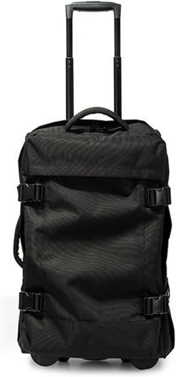 ボストンキャリー 2way キャスターバッグ 55L 大容量 折り畳み 撥水加工 布製 スーツケース トロリーバッグ 静か 携帯便利 多機能 ユニセックス 合宿 出張 引っ越し 防災 衣類収納 旅行バ｜Funny Life 店