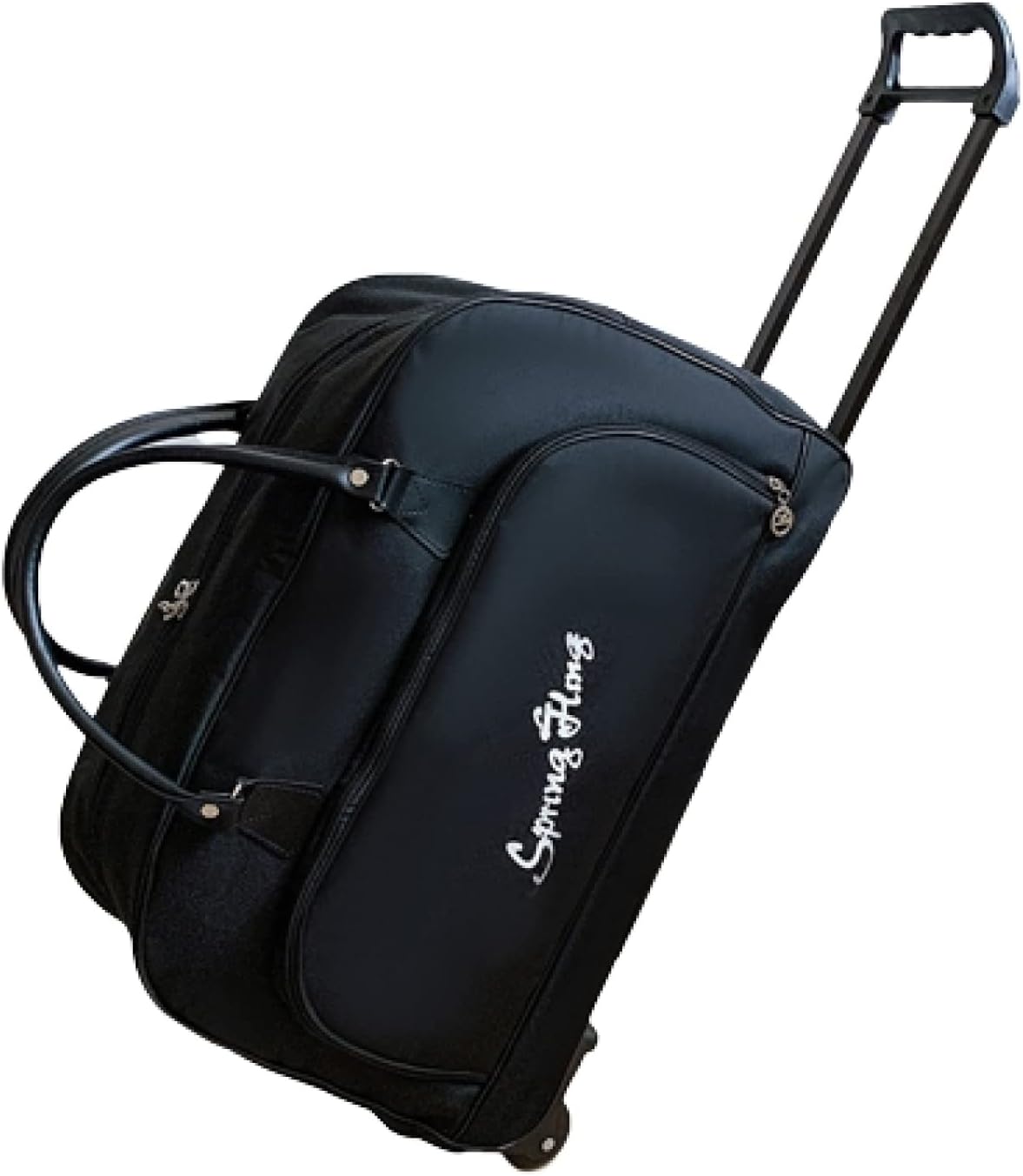 ボストンキャリー 2way キャスターバッグ 35L キャリーバッグ 折りたたみ 大容量 2輪 撥水加工 トロリーバッグ メンズ レディース 旅行 合宿 出張 旅行バッグ スーツケース