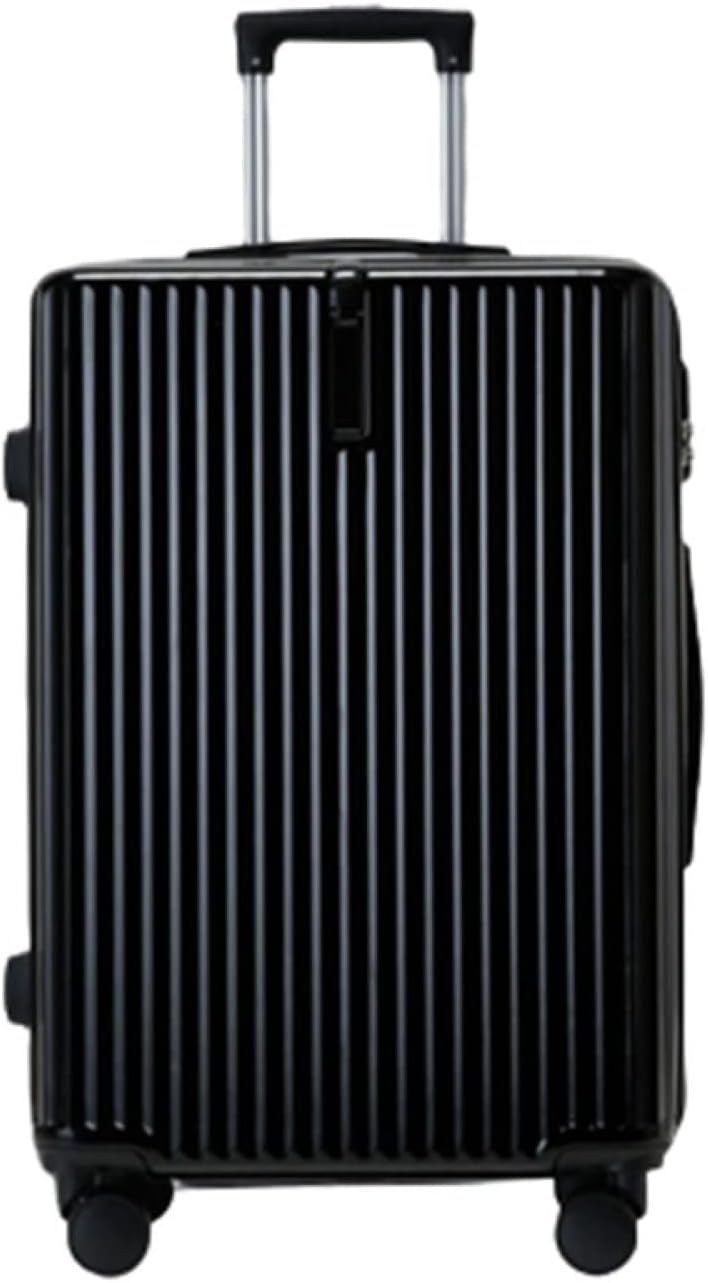 スーツケース キャリーケース 機内持ち込み 35L キャリーバッグ ファスナー式 超軽量 小型 耐衝撃 静音 ダブルキャスター 360度回転 旅行 ビジネス 出張 ブラック Sサイズ（1-3泊）