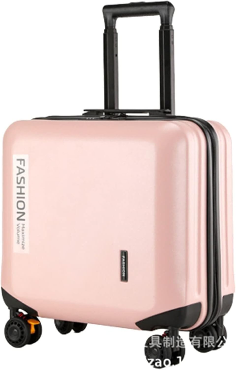スーツケース キャリーケース 機内持ち込み 30L キャリーバッグ TSAロック搭載 ファスナー式 超軽量 小型 耐衝撃 静音 ダブルキャスター 360度回転 旅行 ビジネス 出張 ピンク SSサイズ