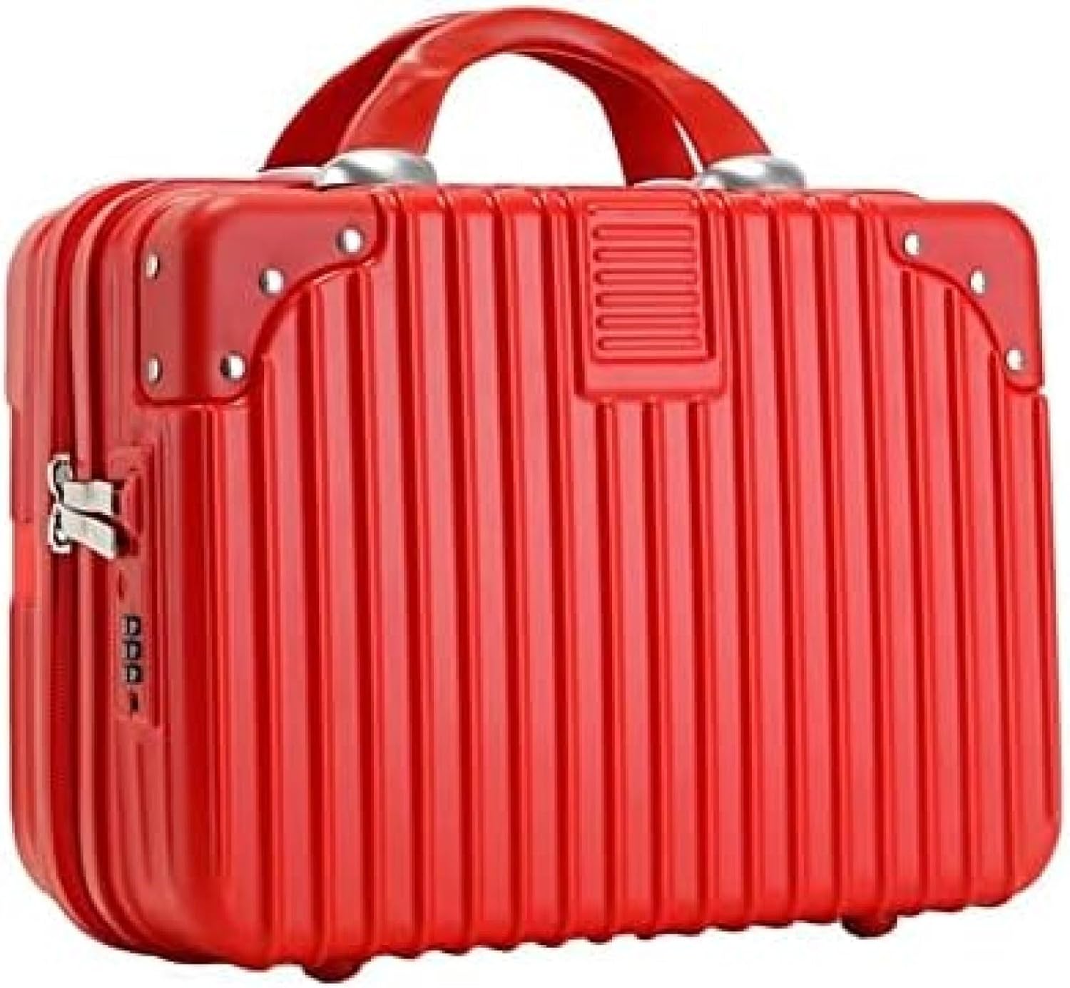 旅行バッグ ミニトランクケース キャリーバッグ 1泊2日 機内持ち込み 赤いこと 16in（40×19×28糎） usb界面 出張旅行バッグ 短期旅する御徒面子 かざり付ける入れもの かざり付ける品ボックス席 メイク