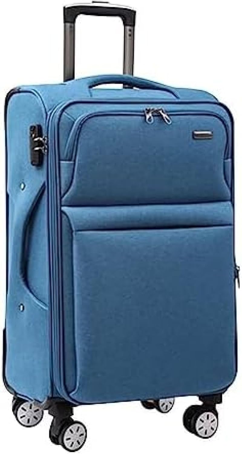 持ちはこび入れもの 布製 軽さ 旅行バッグ 青み XL：71×42×28糎（118L） 押しひろげる役立つこと付き添い人 キャリーバッグ 大型 布 旅する入れもの 機内持ち込み 商行為入れもの 超軽さ旅行バッグ 打ちきり