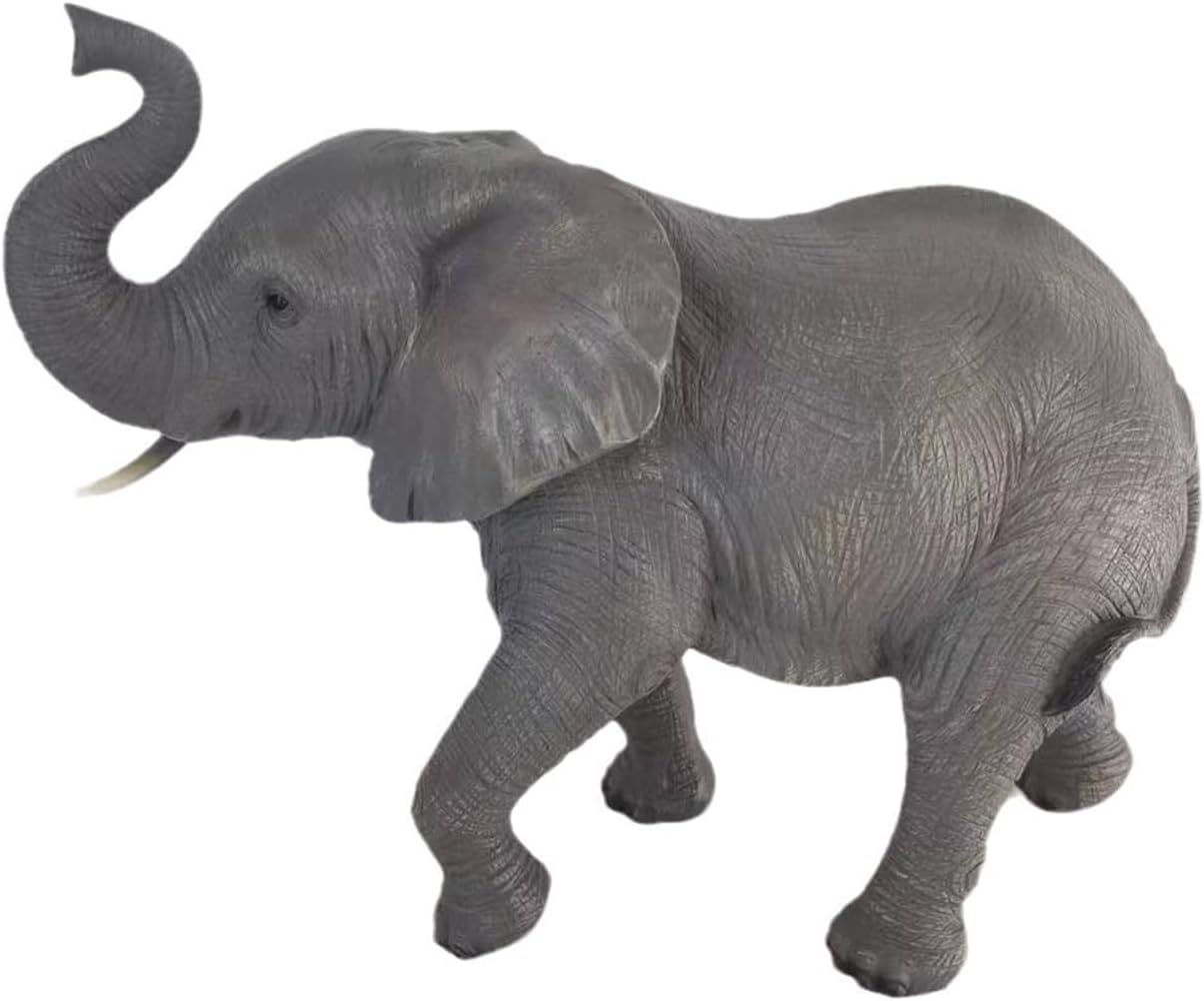 ガーデニング 象 ゾウ ガーデンオブジェ ガーデン置物 カワイイ リアル 動物 庭オーナメント 樹脂置物 防水 耐久性 アウトドア 庭 飾り 園芸 インテリア 部屋装飾品 屋外の彫刻の装飾 象 38C