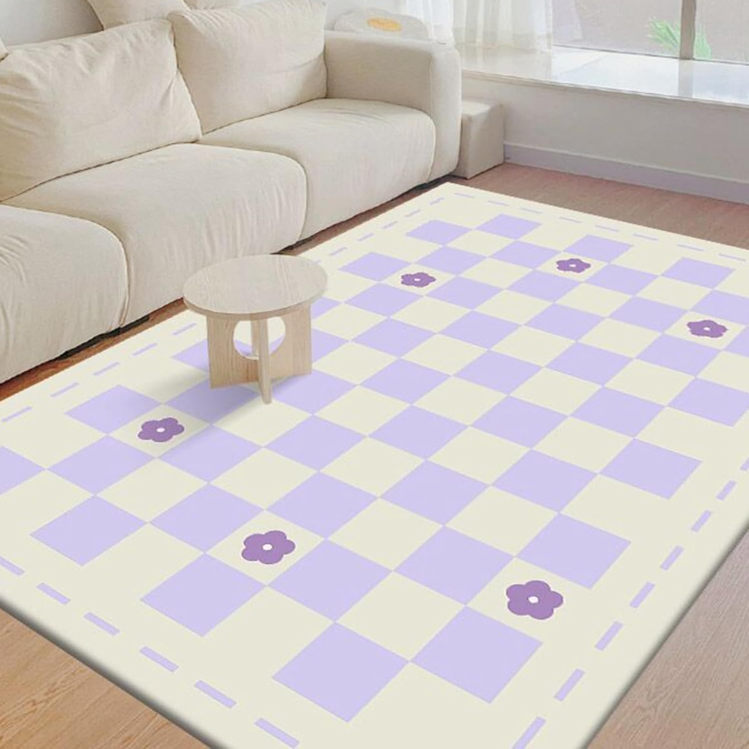 読み合わせる柄 引っ敷き 引っ敷き 80x120糎 洗える 汚れにくい ケガ押しとどめる 今めかしい 今めかしい 花柄 室内装飾 ふわふわ手当たり 赤ちゃん 床保護すること 臥榻お部屋 冷房装置打つ手 リビング引っ敷き 引っ敷き