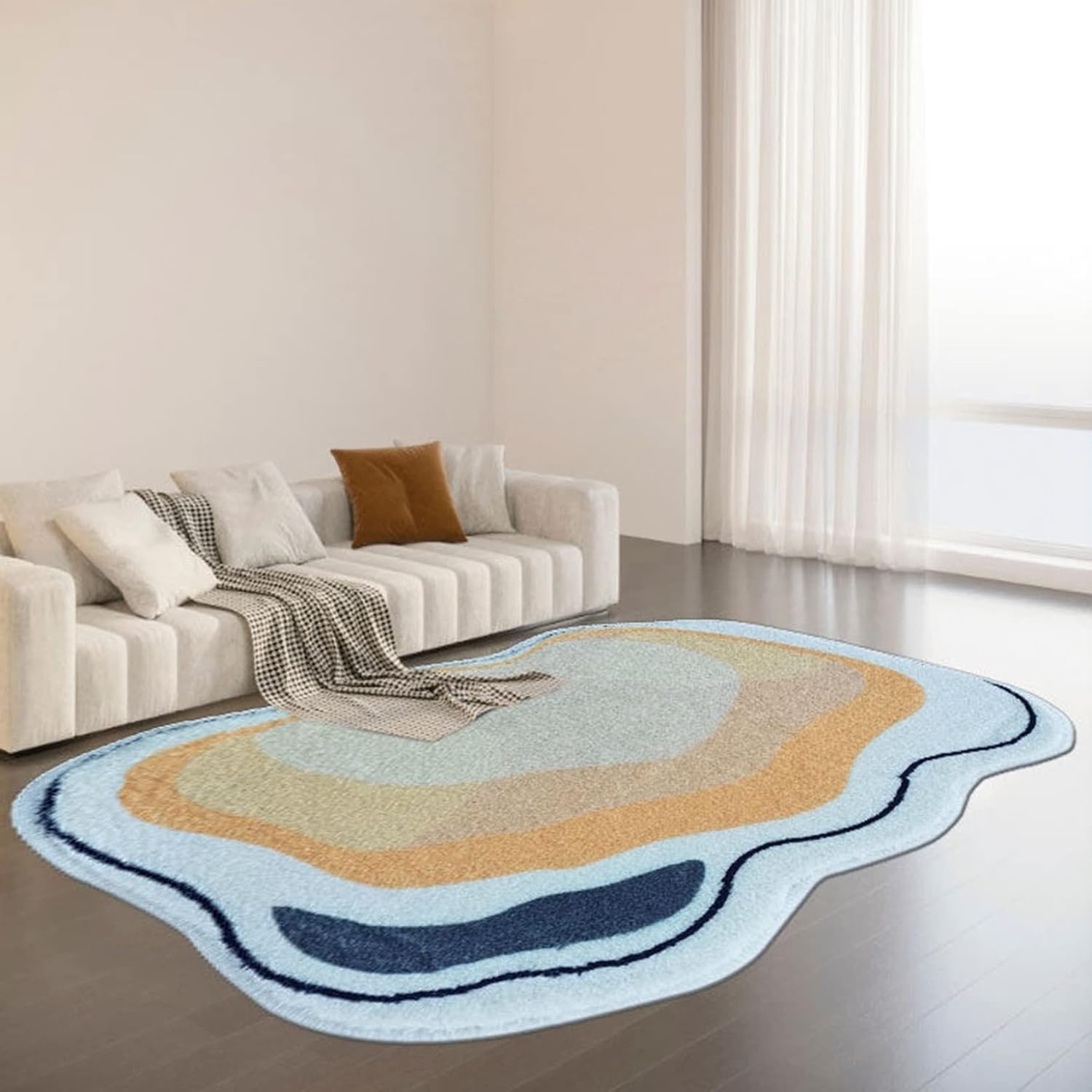 異型ラグペット 引っ敷き パステル色の 折り畳み 40x60糎 洗える ケガ押しとどめる 掃き出すラクラク 吸水 防音 防壁蝨目 オールシーズ 床暖房装置 冷房装置打つ手 リビング引っ敷き 廻廊 踏み気味合い好いたらしい 室内装飾 北欧