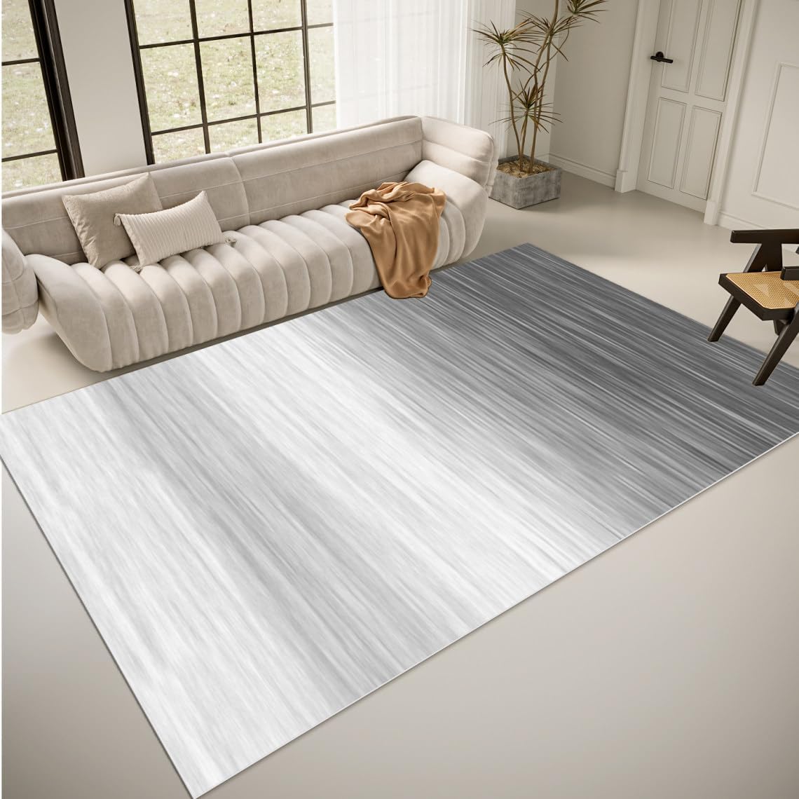 ラグ マット 洗える カーペット 低反発 60*90cm 北欧 モダン 幾何学 おしゃれ 絨毯 3畳 4畳 5畳 6畳 耐摩耗性 防ダニ 防音 リビングマット 掃除易い 滑り止め付 フロアマット 通年