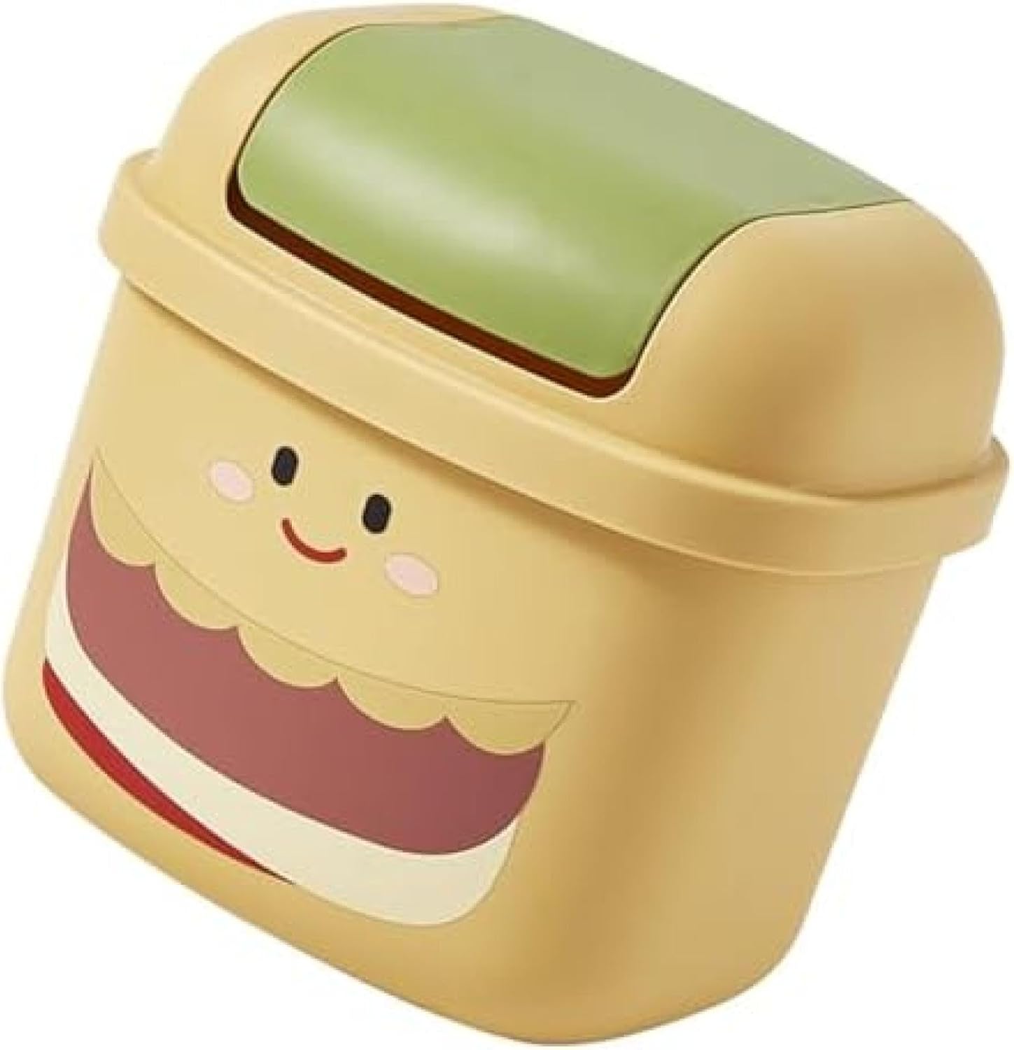 ゴミ 缶 愛くるしげ ゴミ 缶 弱められた ゴミ 缶 ゴミ キャブ ゴミ 蓋付き添い人 ハンバーガー 入れもの 勉強机 身寄り用 ミニ 紙くずかご ゴミ バーガー 弱められた ミニ 紙くずかご お姉さん ゴミ箱-インテリア・寝具・収納